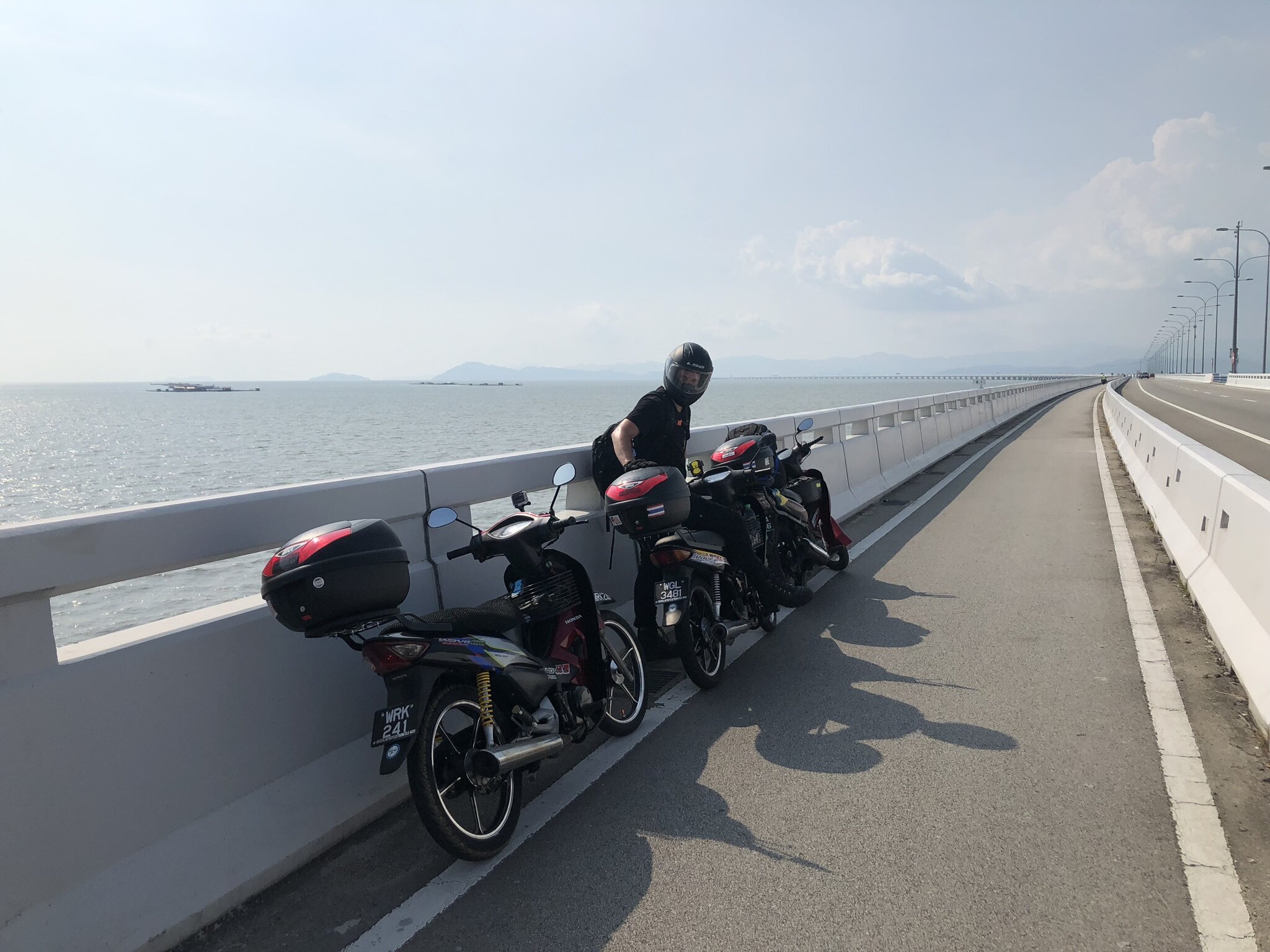 24km bridge joining the mainland and Penang