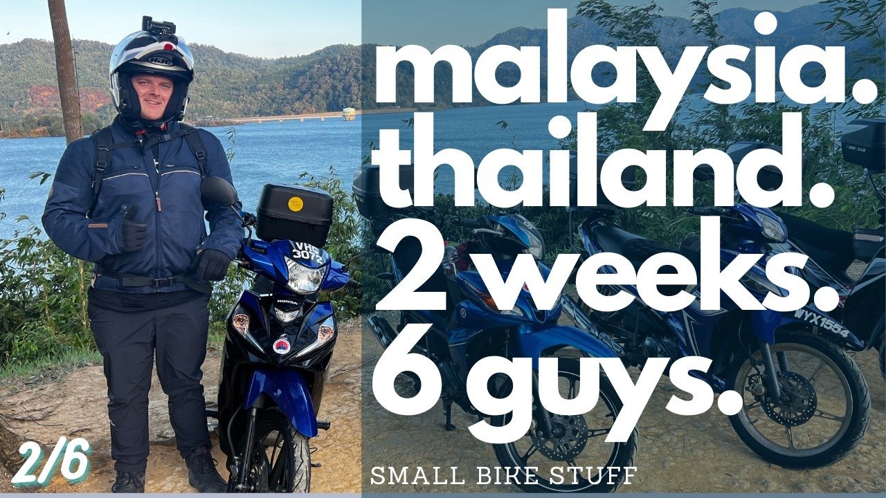 8 hours till the Malaysia - Thailand PART 2 video begins!⁠
⁠
TODAY IS THE DAY! DON'T MISS OUT.⁠
⁠
- Small Bike Stuff⁠