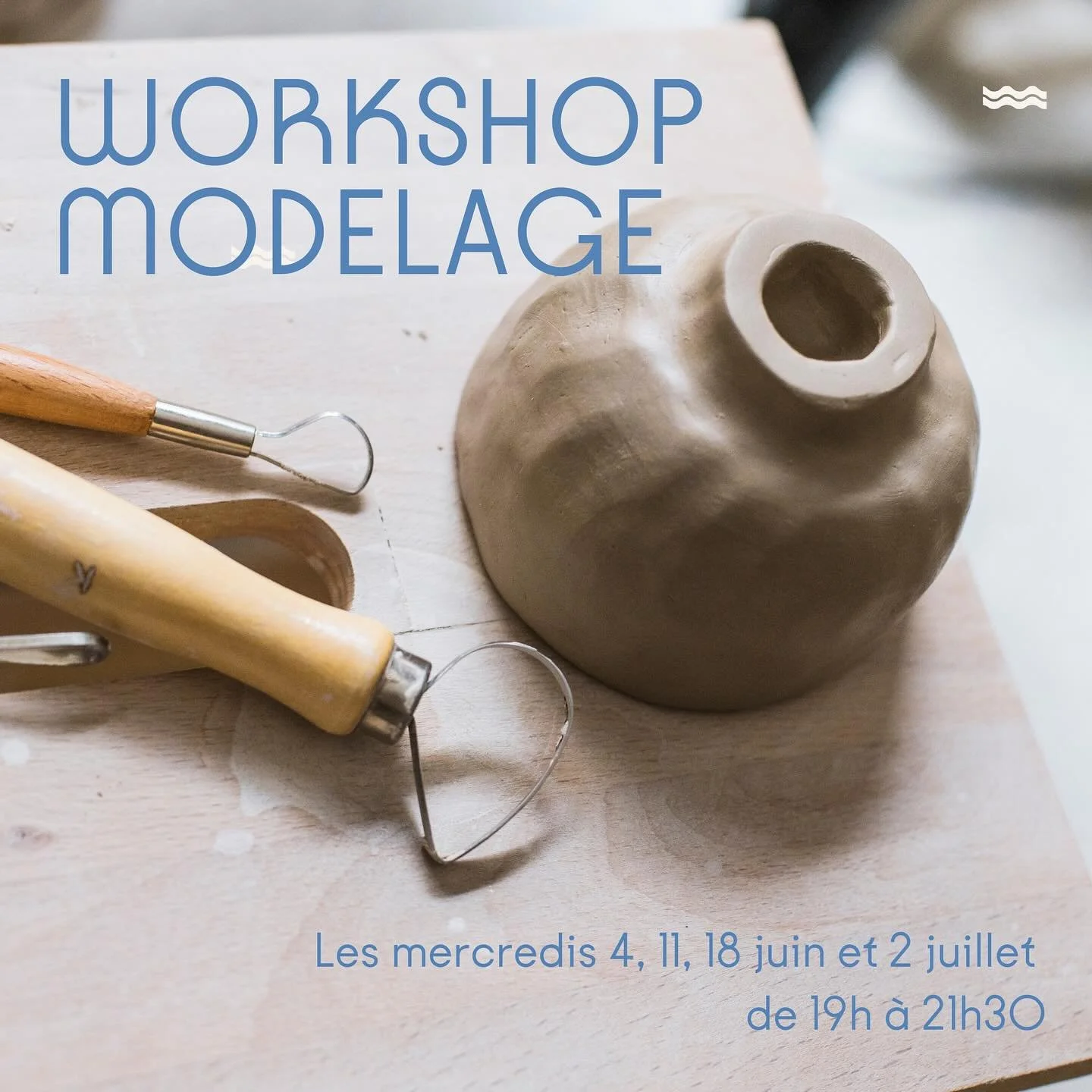 💥 WORKSHOP MODELAGE 💥

Au mois de juin commence un workshop de modelage sur 4 s&eacute;ances : 1 cours par semaine pendant 1 mois (soit 4 s&eacute;ances de 2h30) pour fabriquer et suivre la fabrication de vos pi&egrave;ces de A &agrave; Z ! 

⚡️Les