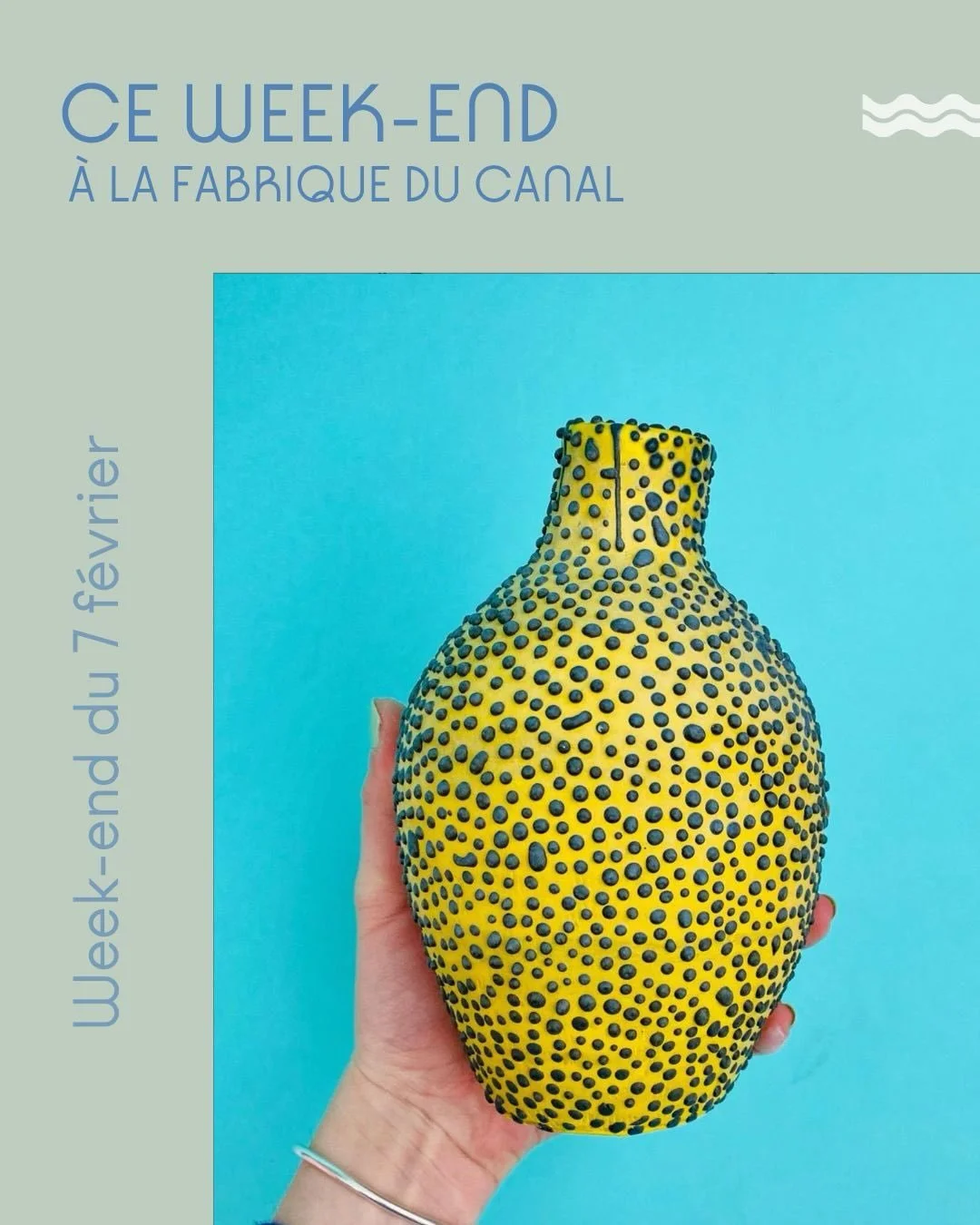 Ce week-end &agrave; l&rsquo;atelier, il reste quelques places : c&rsquo;est l&rsquo;occasion de venir tester le tournage ou le modelage en profitant de 10% de r&eacute;duction avec notre code : LAFABRIQUE4YOU !

🎨 MODELAGE :

➡️ Stage point mania 3