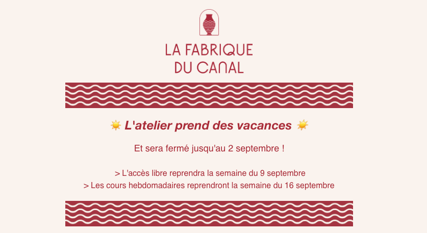 Bonnes vacances d’été 2024 ! 🏖️