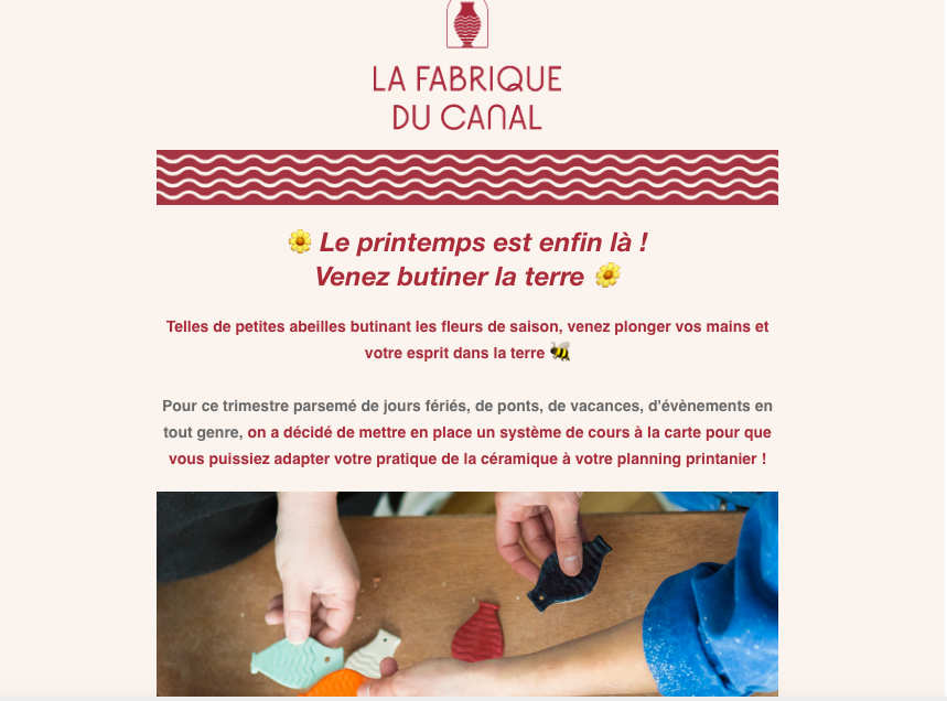 Newsletter du printemps 2025 💐