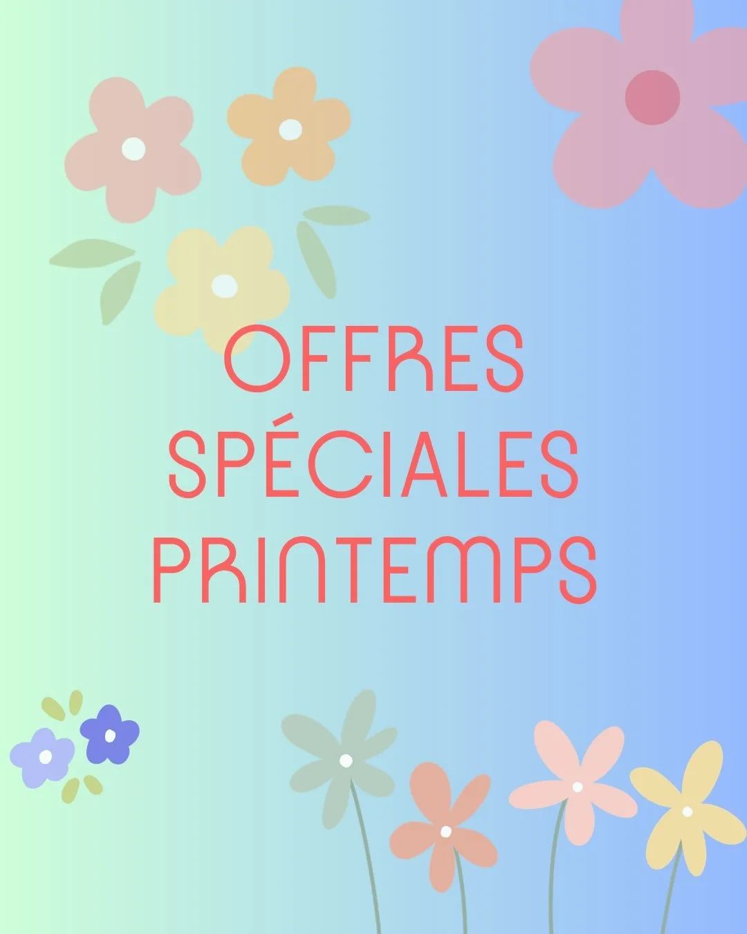 🌸 &Agrave; l&rsquo;atelier, on eu a envie de c&eacute;l&eacute;brer cette p&eacute;riode printani&egrave;re avec vous : on vous propose des offres sp&eacute;ciales pour profiter pleinement de nos cours tout au long du mois de mai, et surtout l&rsquo