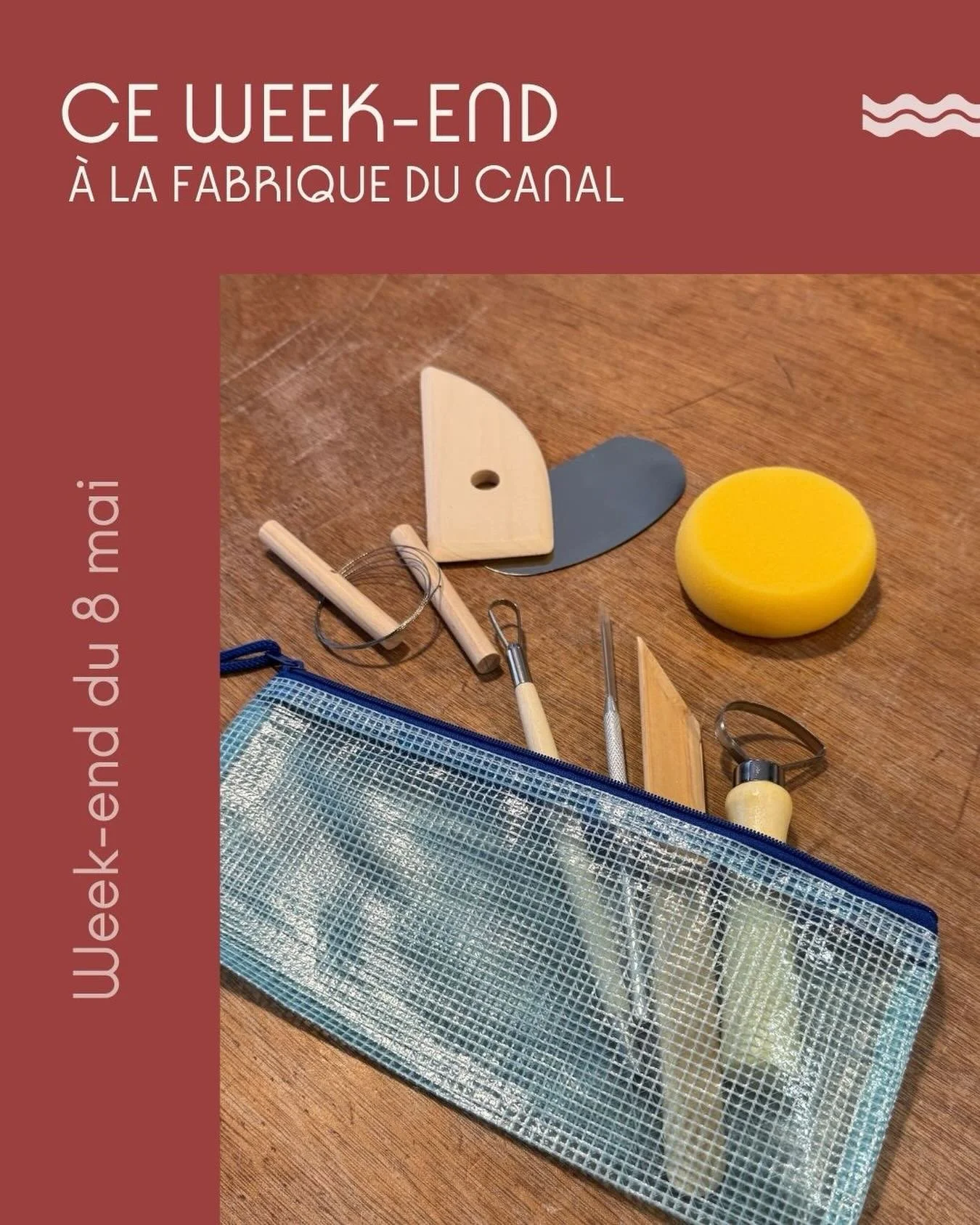 Vous &ecirc;tes &agrave; Paris pour ce week-end prolong&eacute; du 8 mai qui commence d&egrave;s demain ? N&rsquo;attendez plus pour venir tester une de nos initiations au tournage ou modelage 🙌 

Voil&agrave; le programme > infos et r&eacute;ser