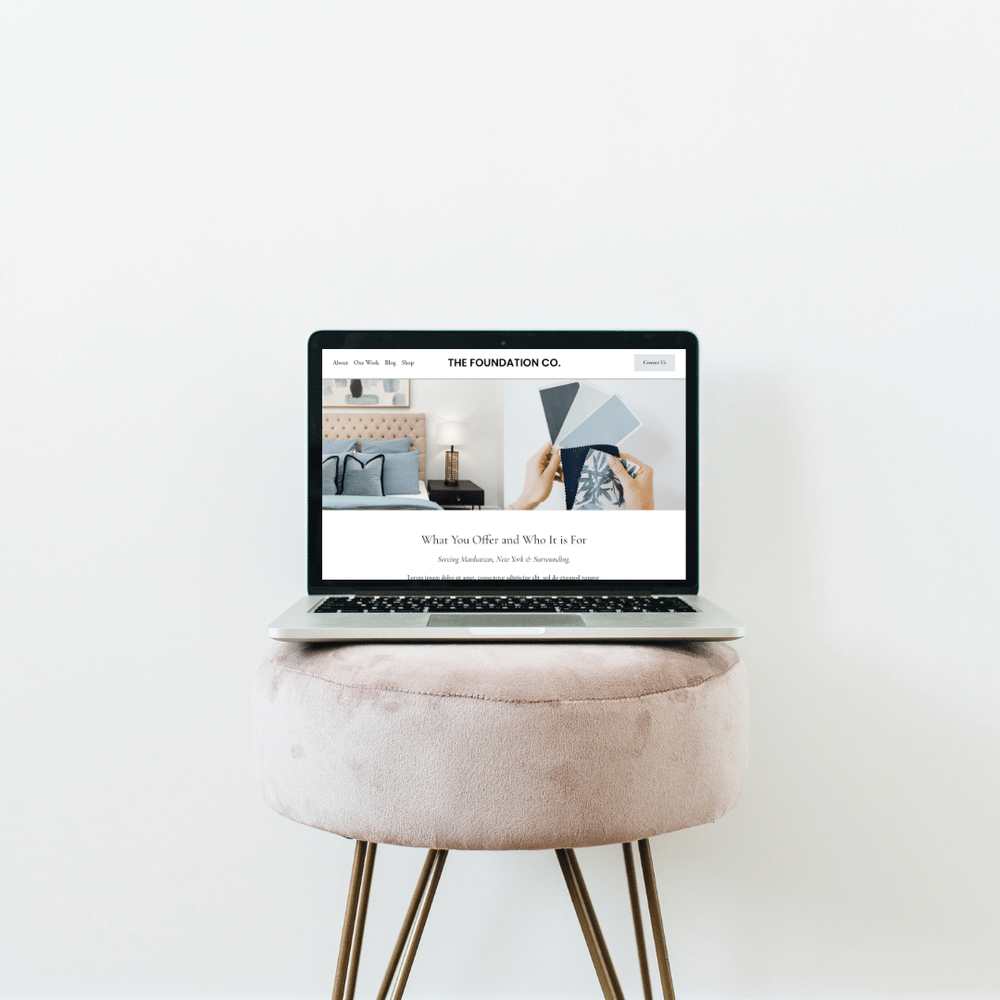 Website Design on Squarespace for Residential Design Firms — The