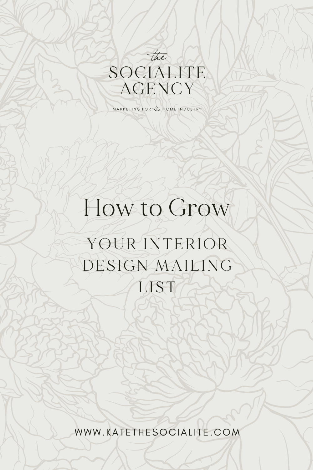 How to Grow Your Interior Design Mailing List
