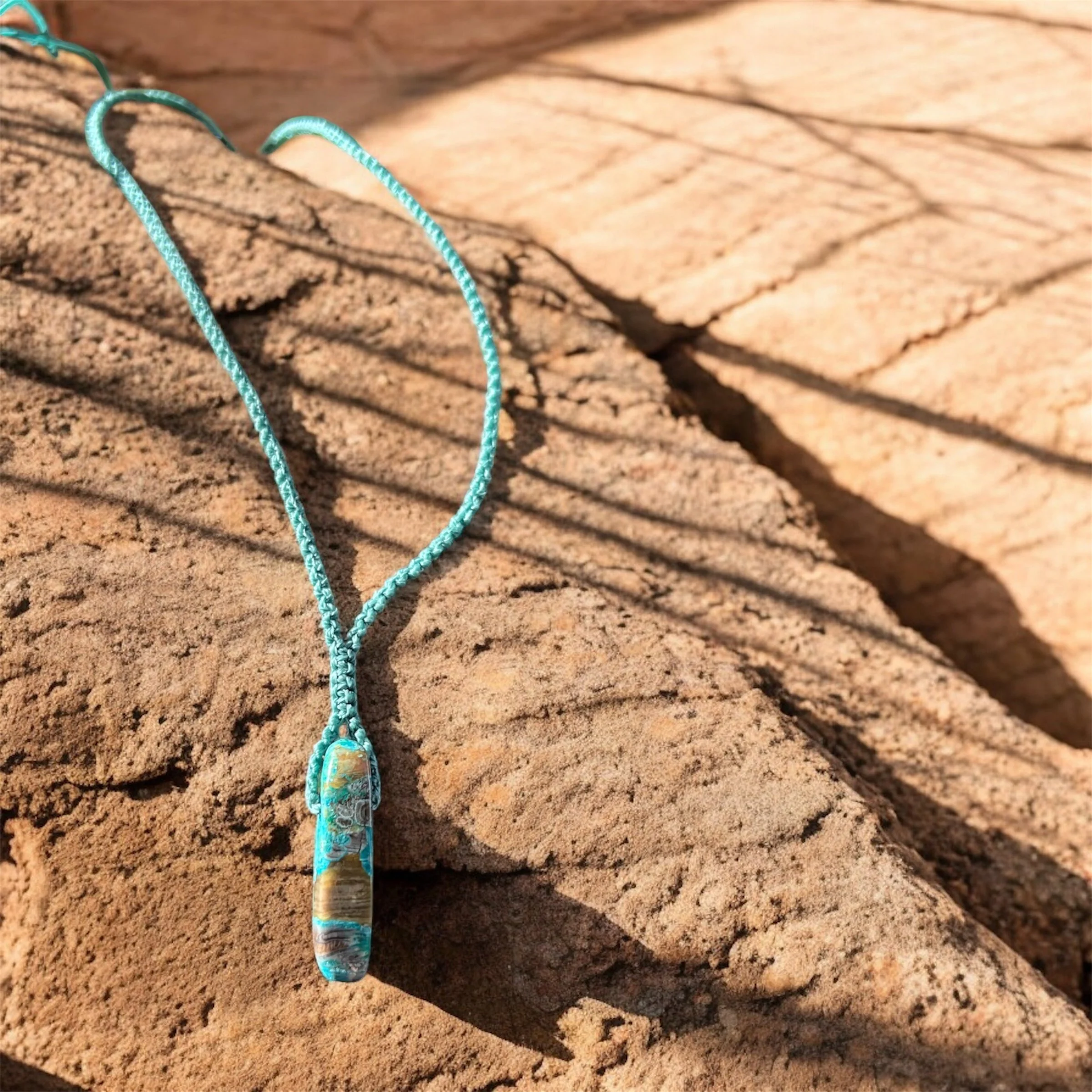 Blue Ocean Jasper Necklace