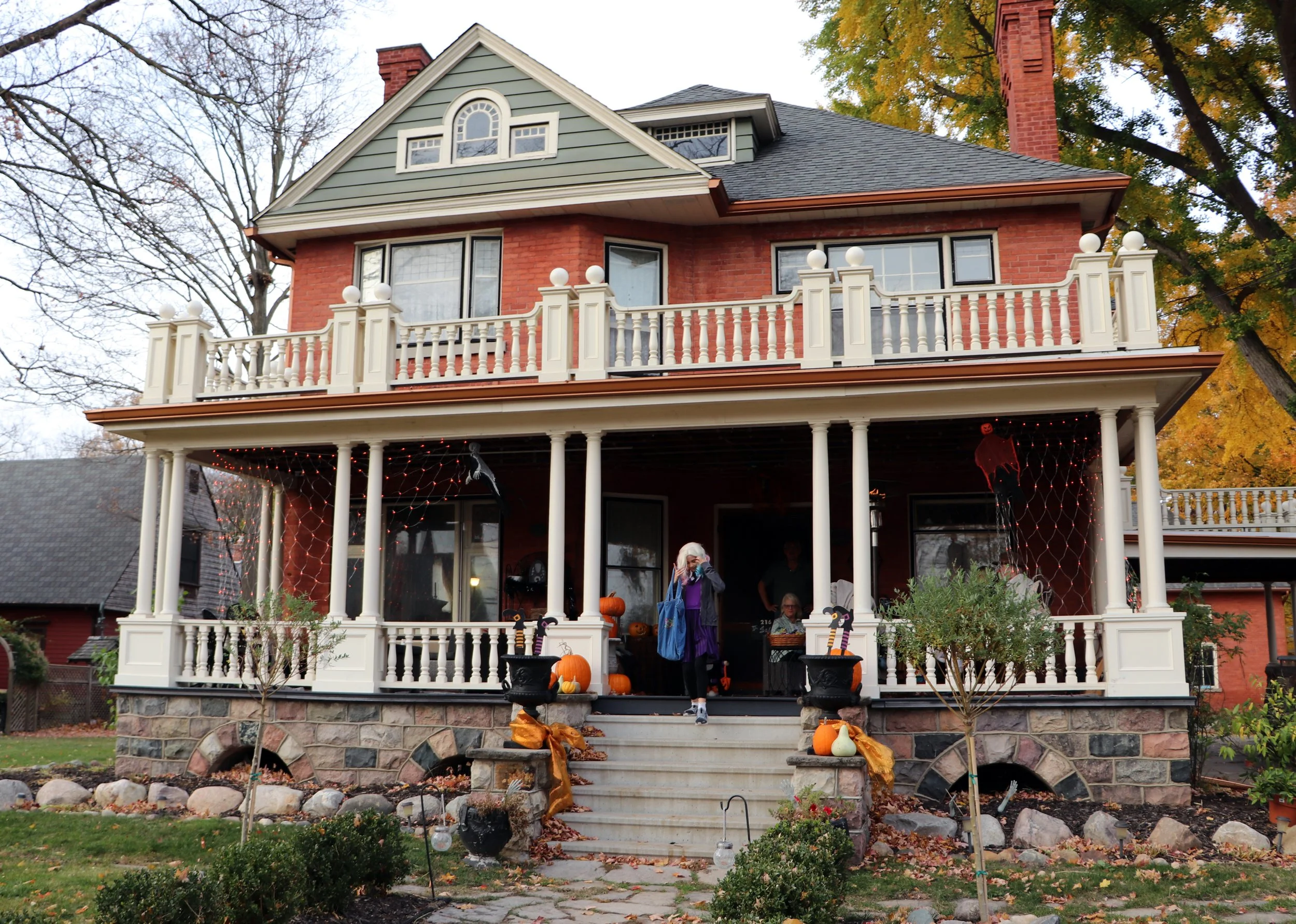 Halloween in Marshall Michigan