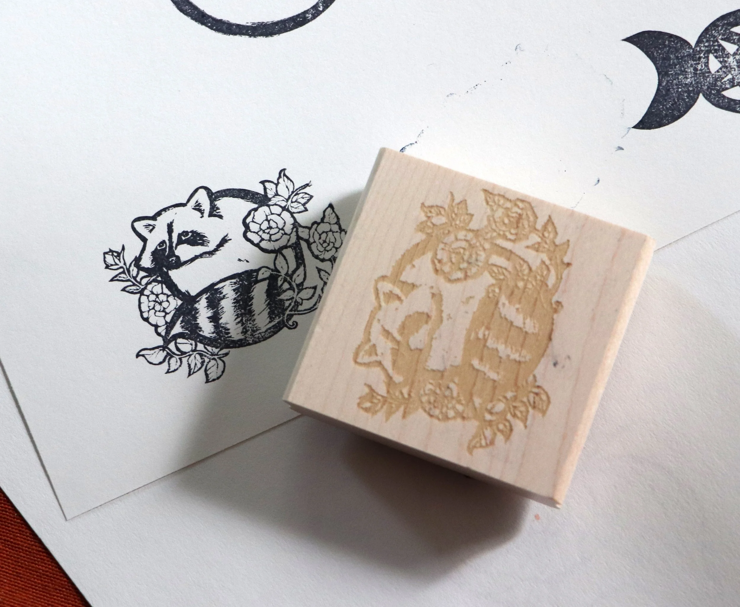 raccoon stamps