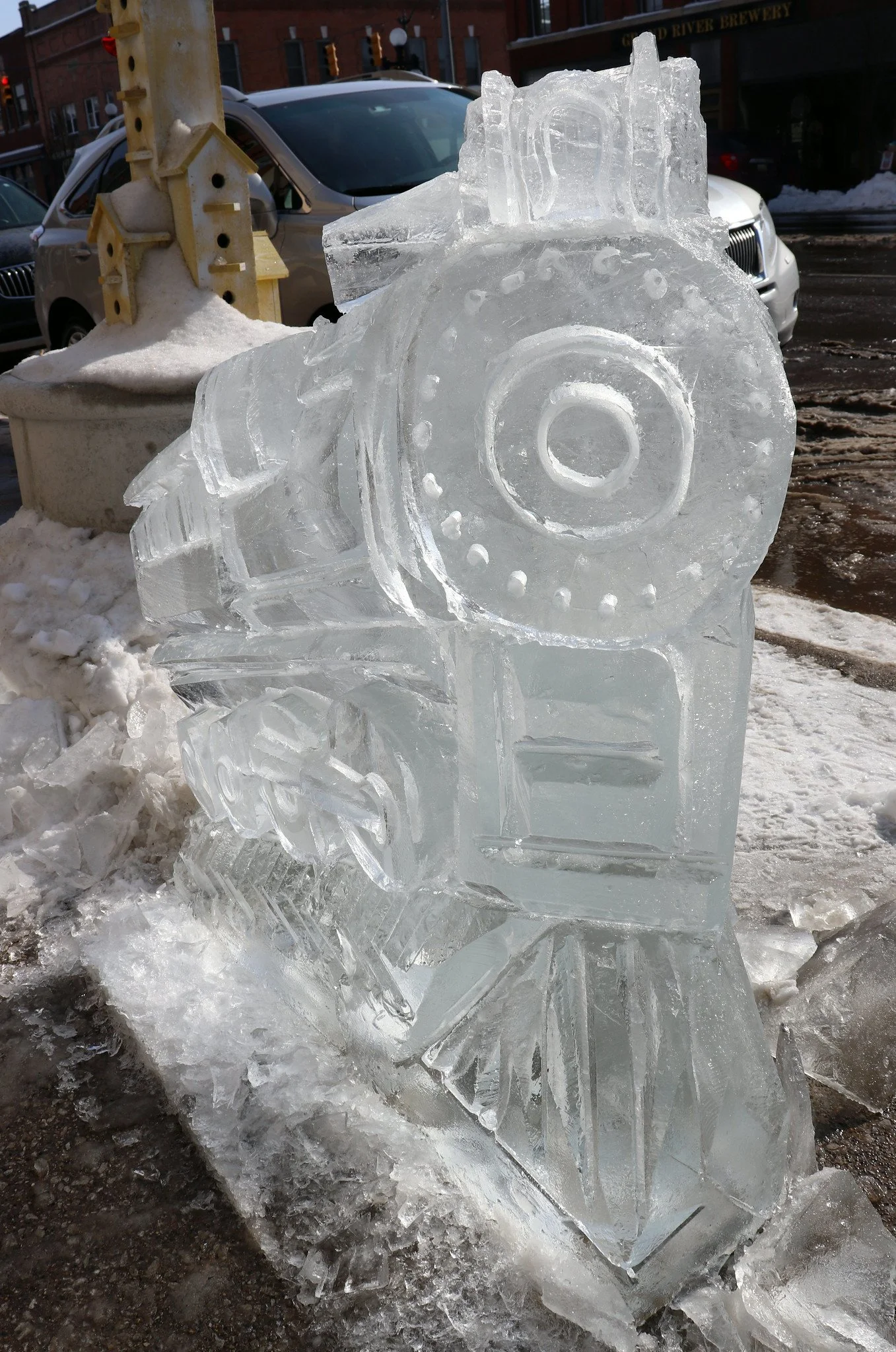 Ice sculpture 