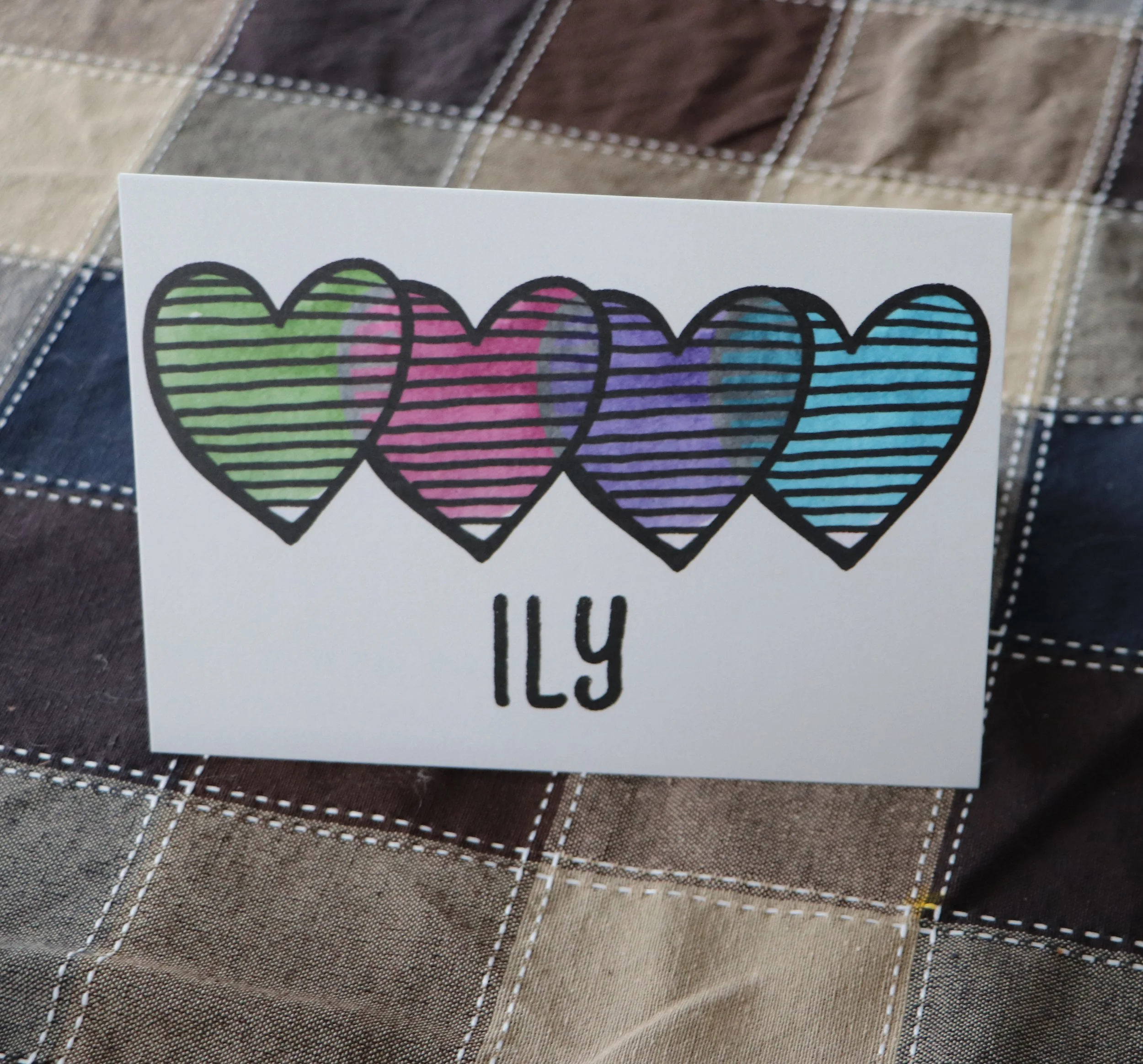 I love you cards ILY Two hearts in a passionate dance,
Entwined in a Valentine trance.
With roses so red,
And sweet words unsaid,
They leapt at love’s fleeting chance.
