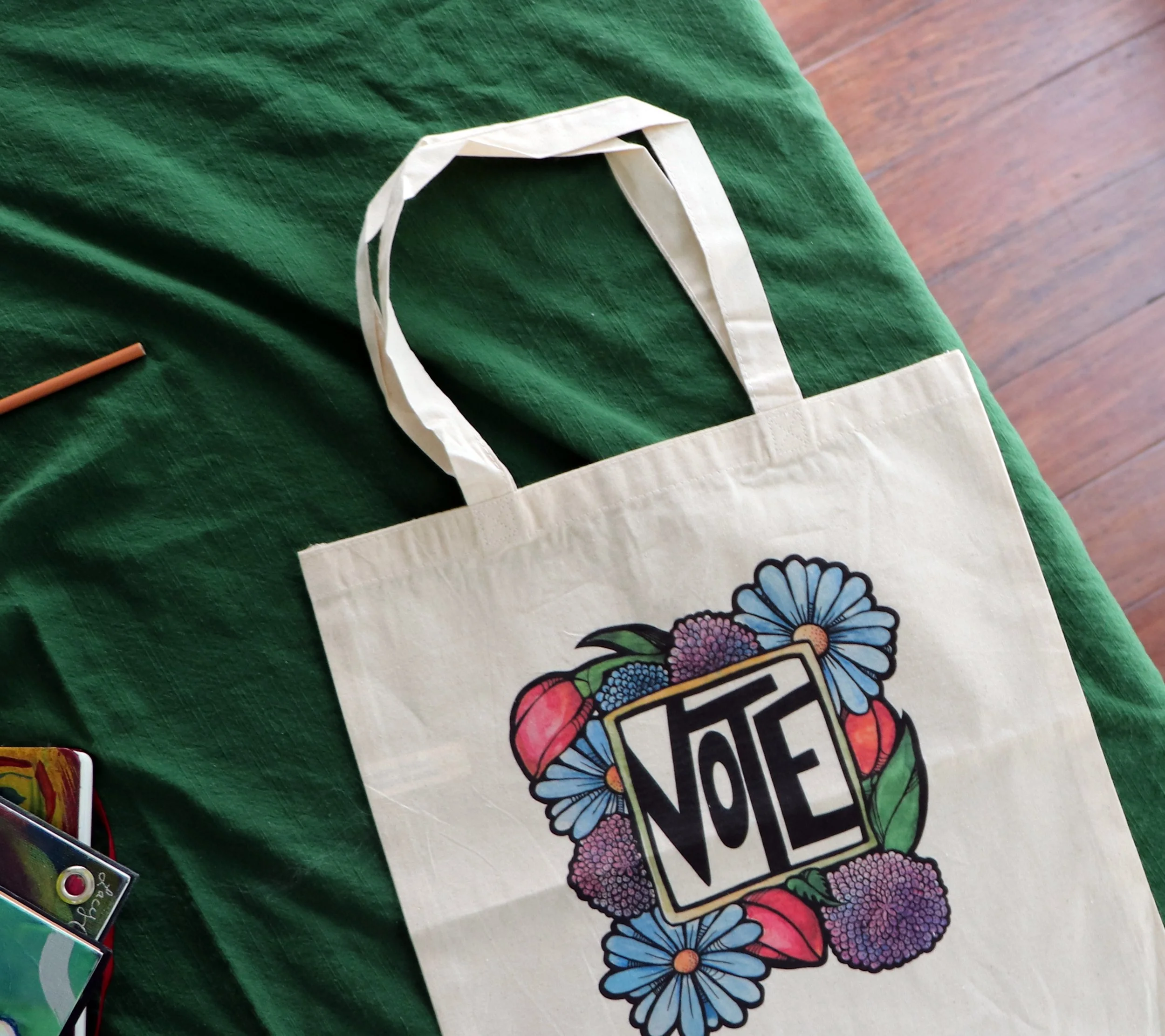 vote tote bags