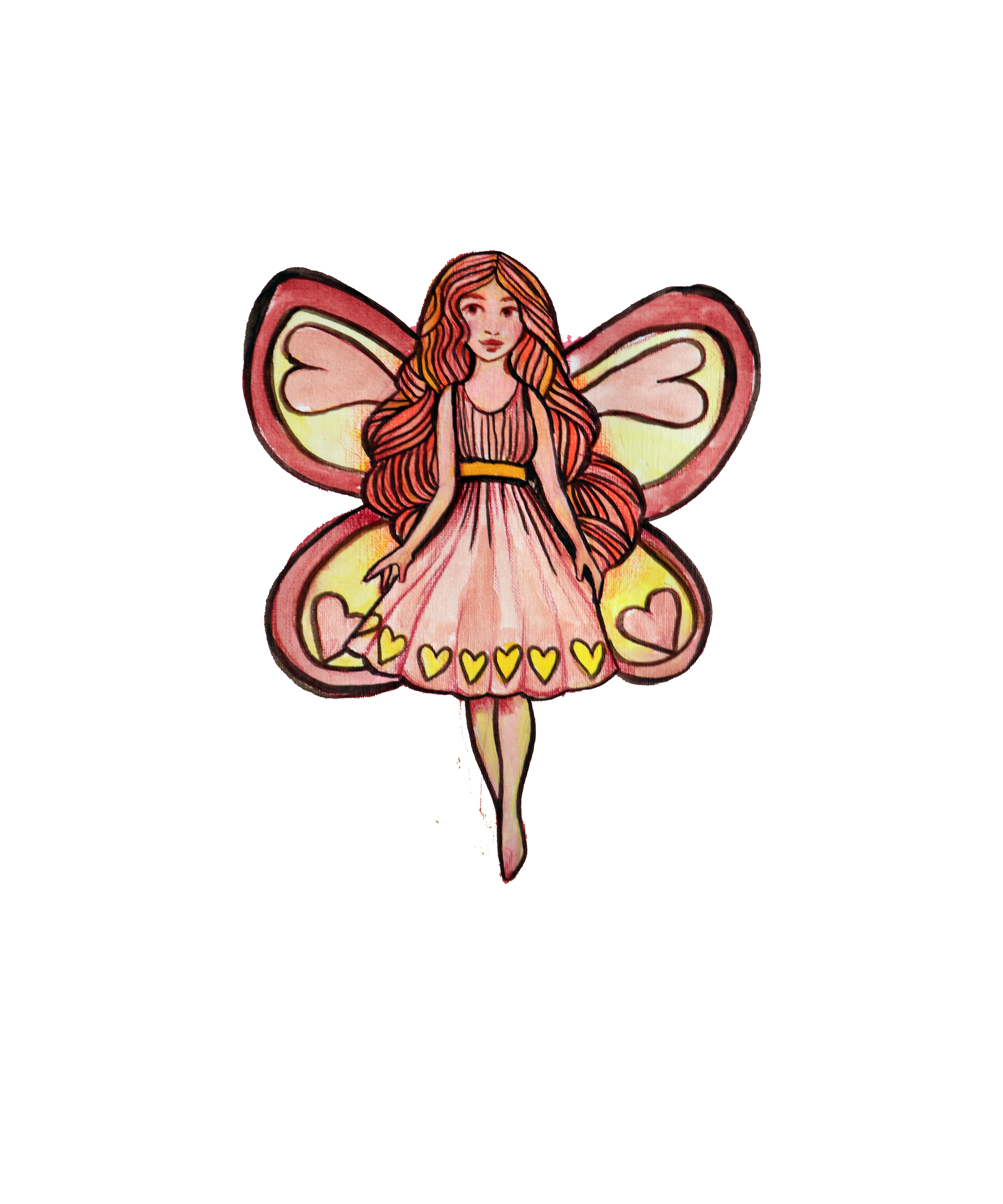 Valentines day fairy