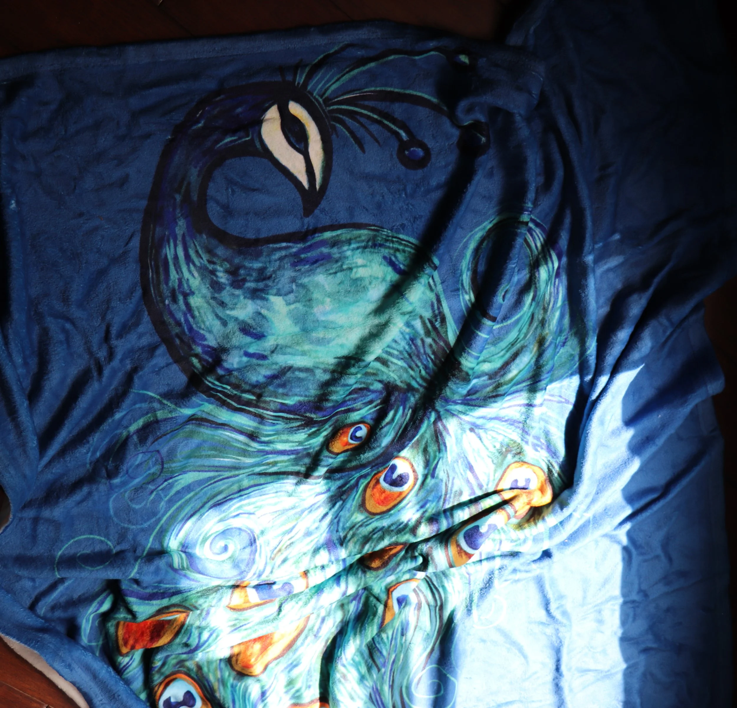 Peacock Blanket