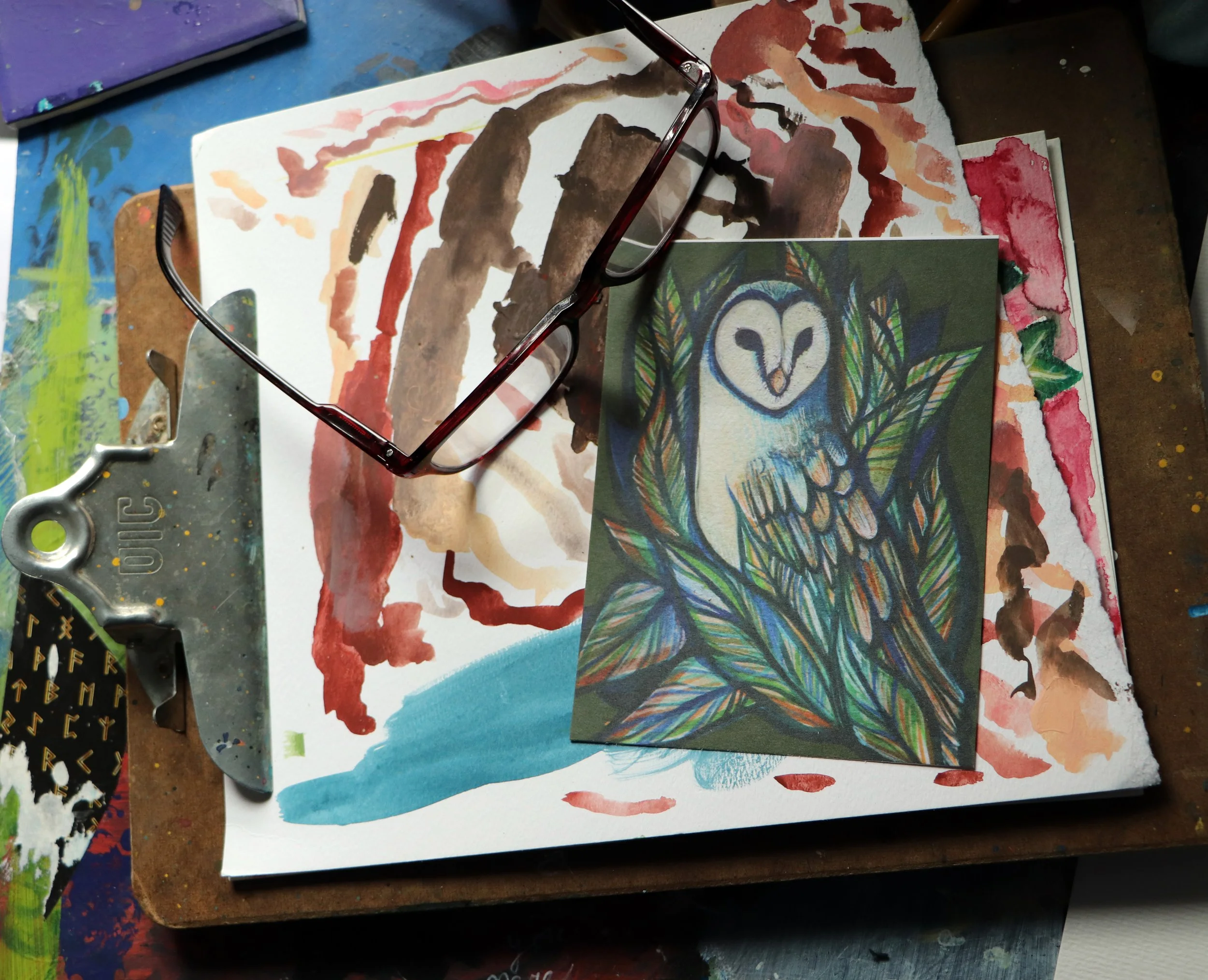 Owl postcards