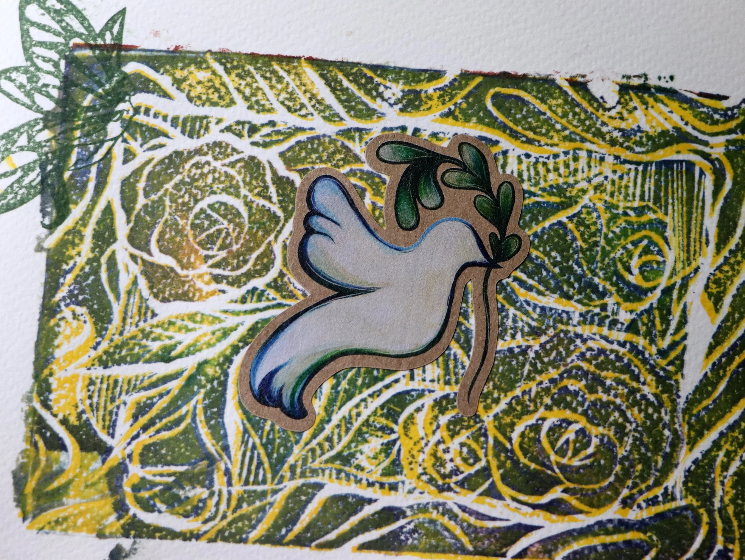 dove of peace sticker