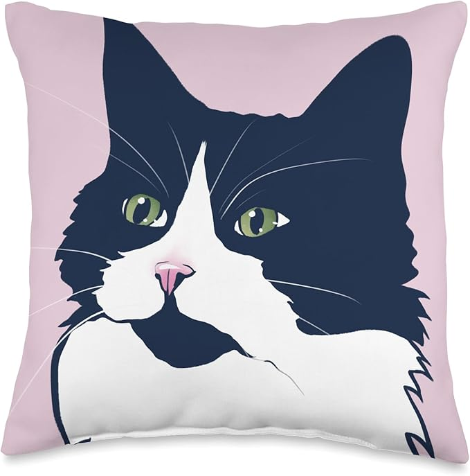 Tuxedo Cat Pillow