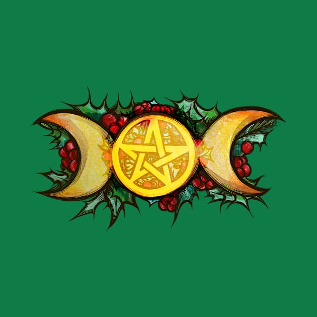 Triple Moon Pentacle art