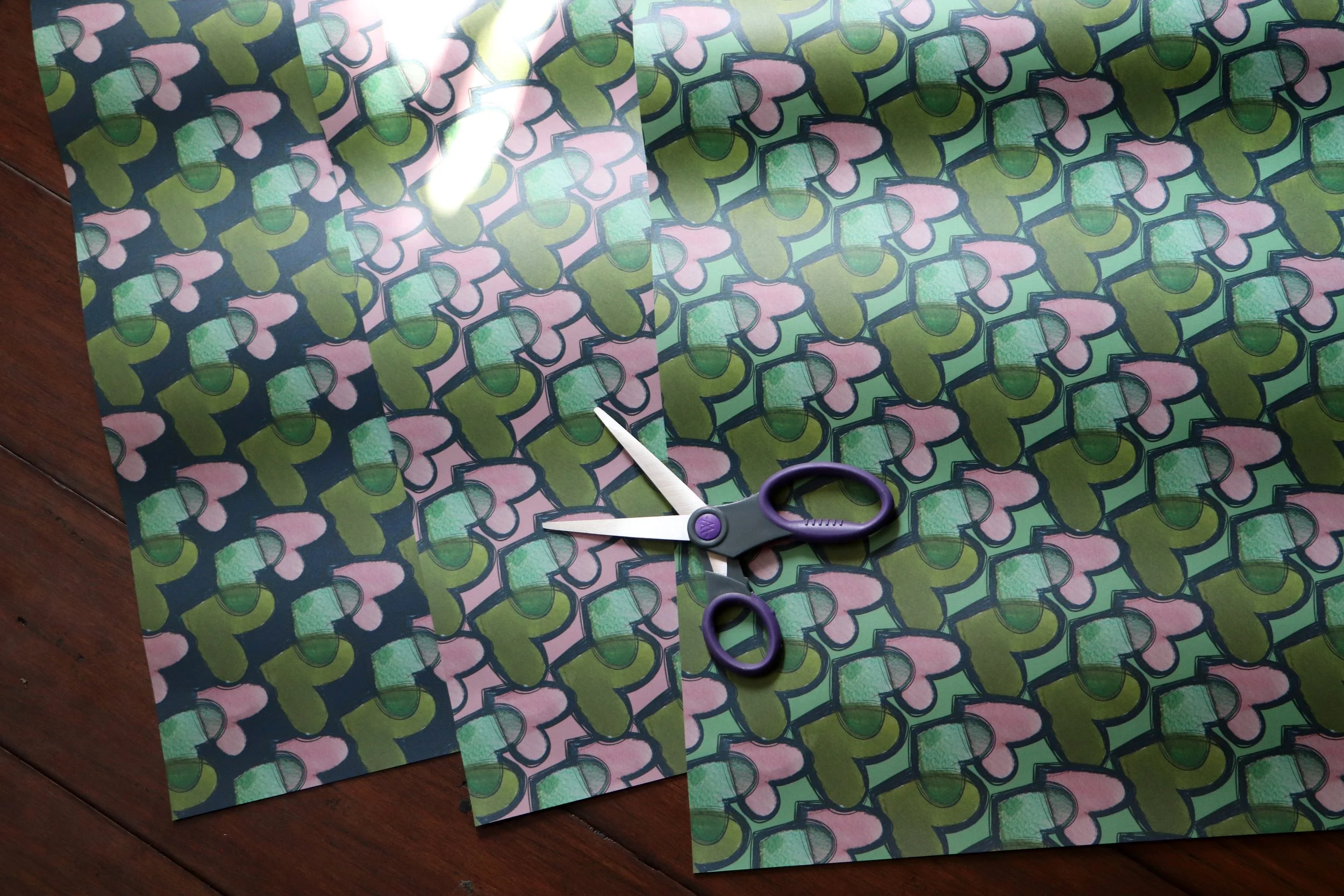 Hearts Wrapping Paper A card, a gift, a heartfelt tune,
Love's light shining beneath the moon.
For every heart that dares to care,
A Valentine’s magic lingers there.
In love's embrace, we find our boon.