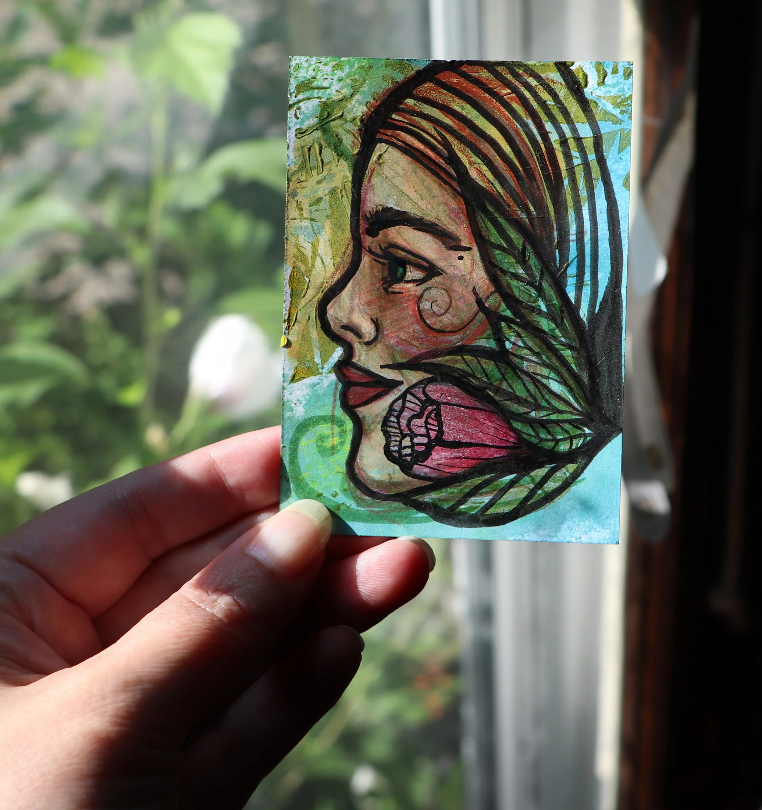 Blossom Girl ACEO