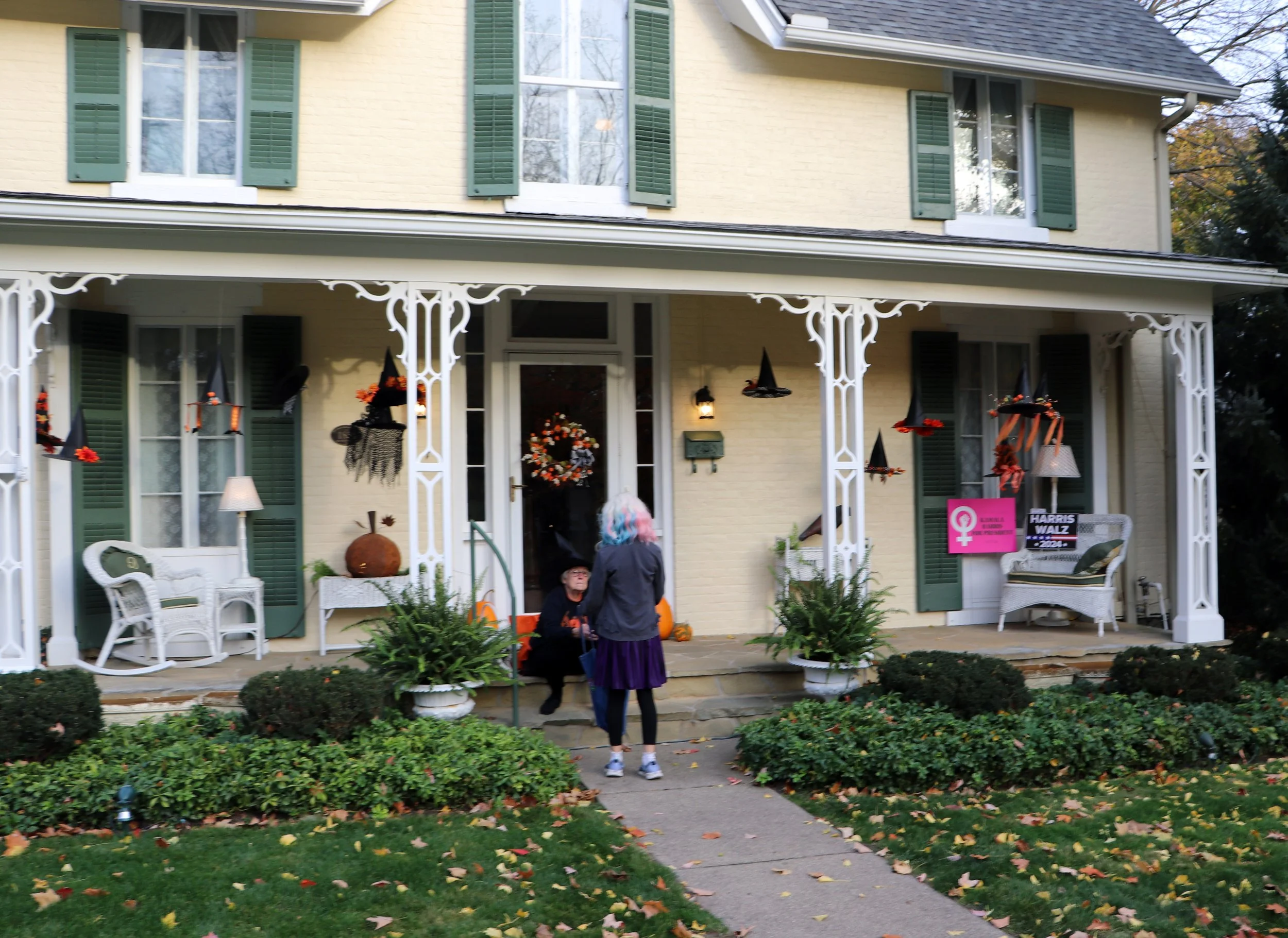 Halloween in Marshall Michigan