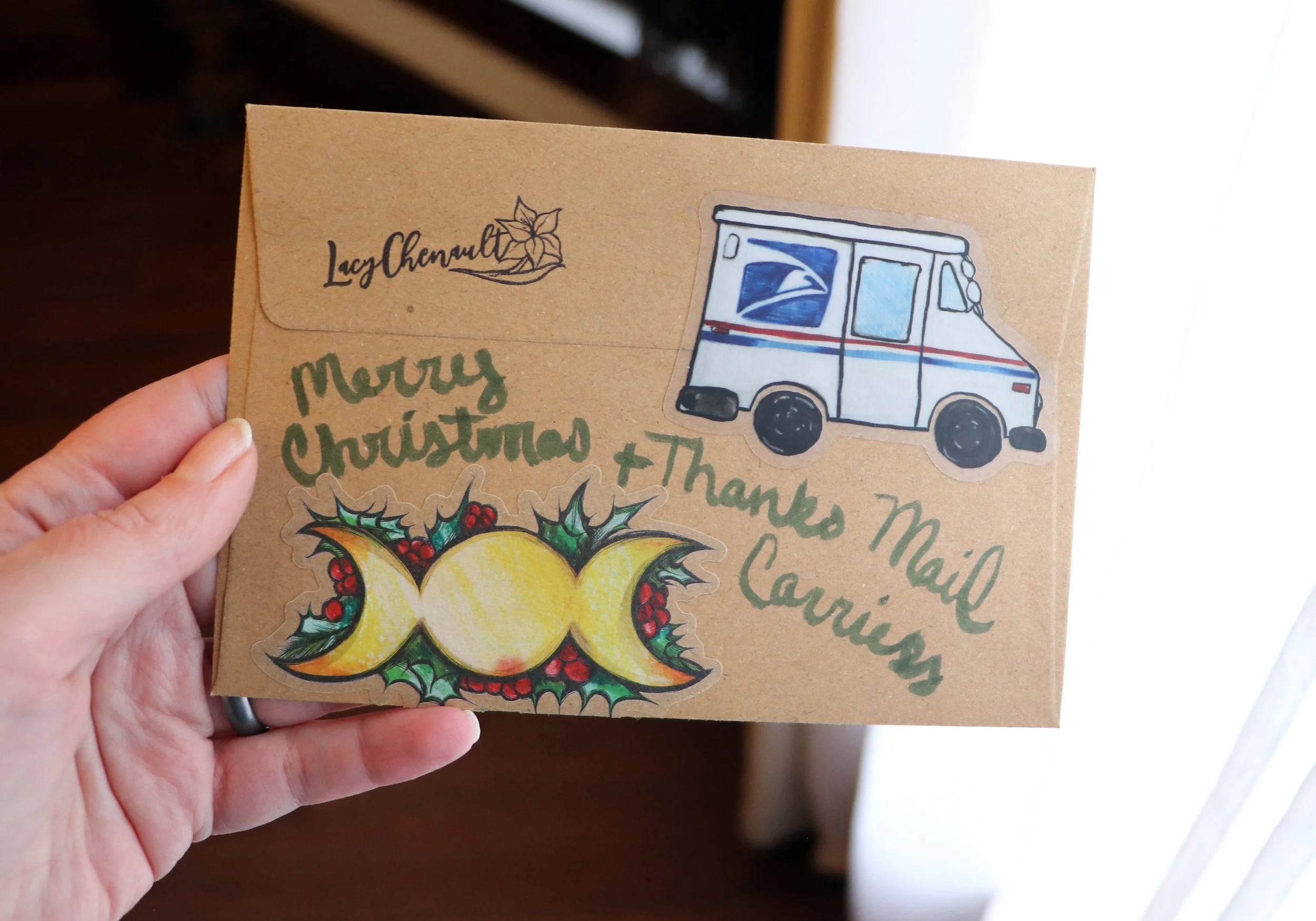 Thank you cards and stickers for USPS United States Postal Service mail carriers are a small yet meaningful way to show appreciation for their hard work and dedication they deliver mail packages and important items rain or shine often going above and