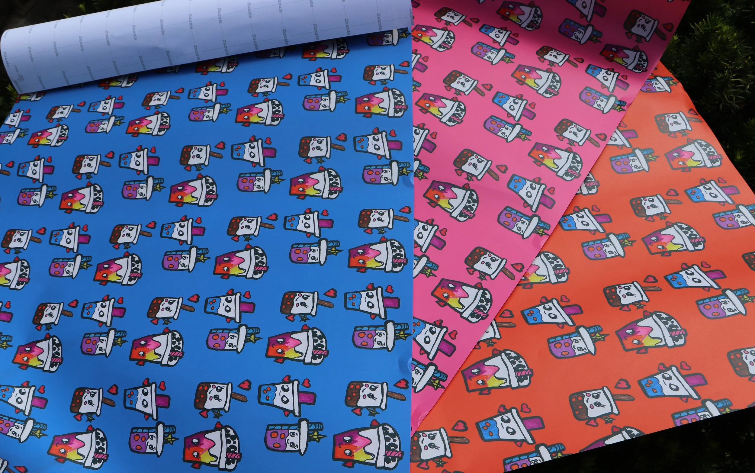Boba Birthday Wrapping paper