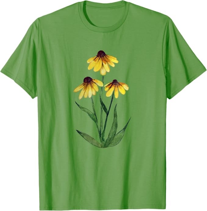 Watercolor Black Eyed Susan Shirt