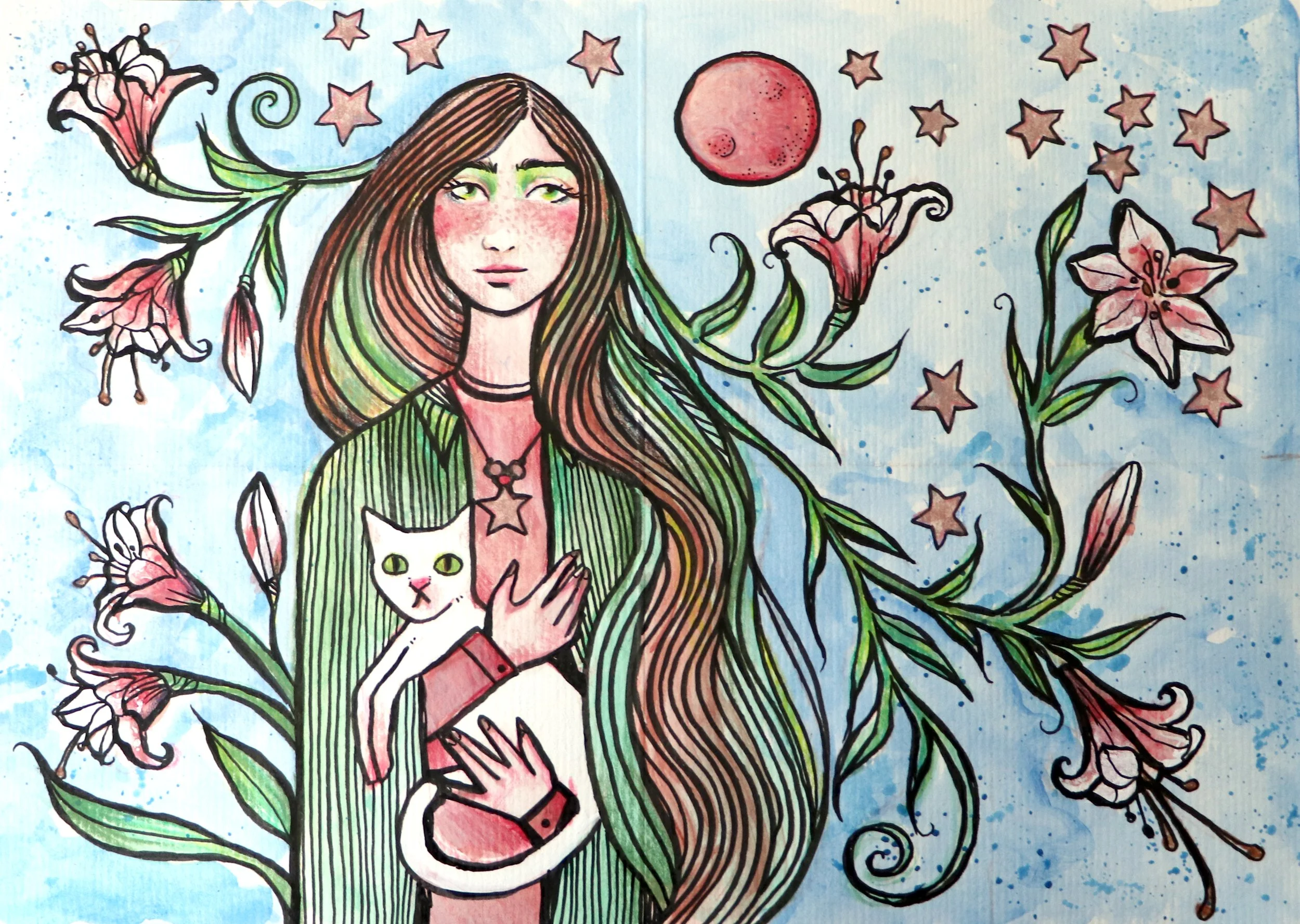 stargazer lily goddess
