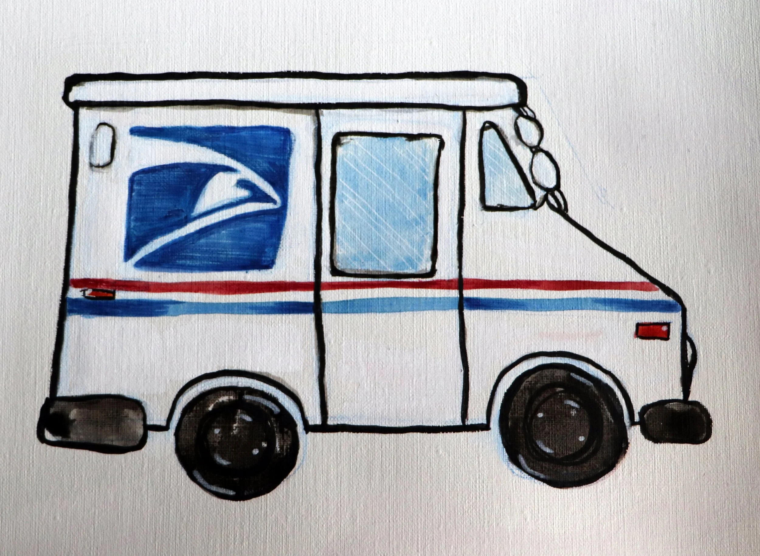 Mail LLV art