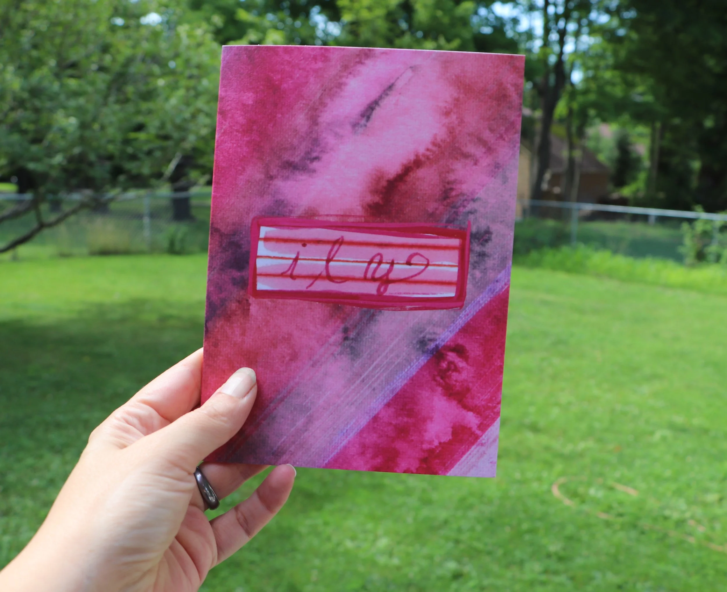 A stroke of red, a golden hue,
Each piece of art reflects what's true.
A Valentine, a love so sweet,
A gentle gift, our hearts to meet.
In every line, in every fold,
A tale of passion softly told.