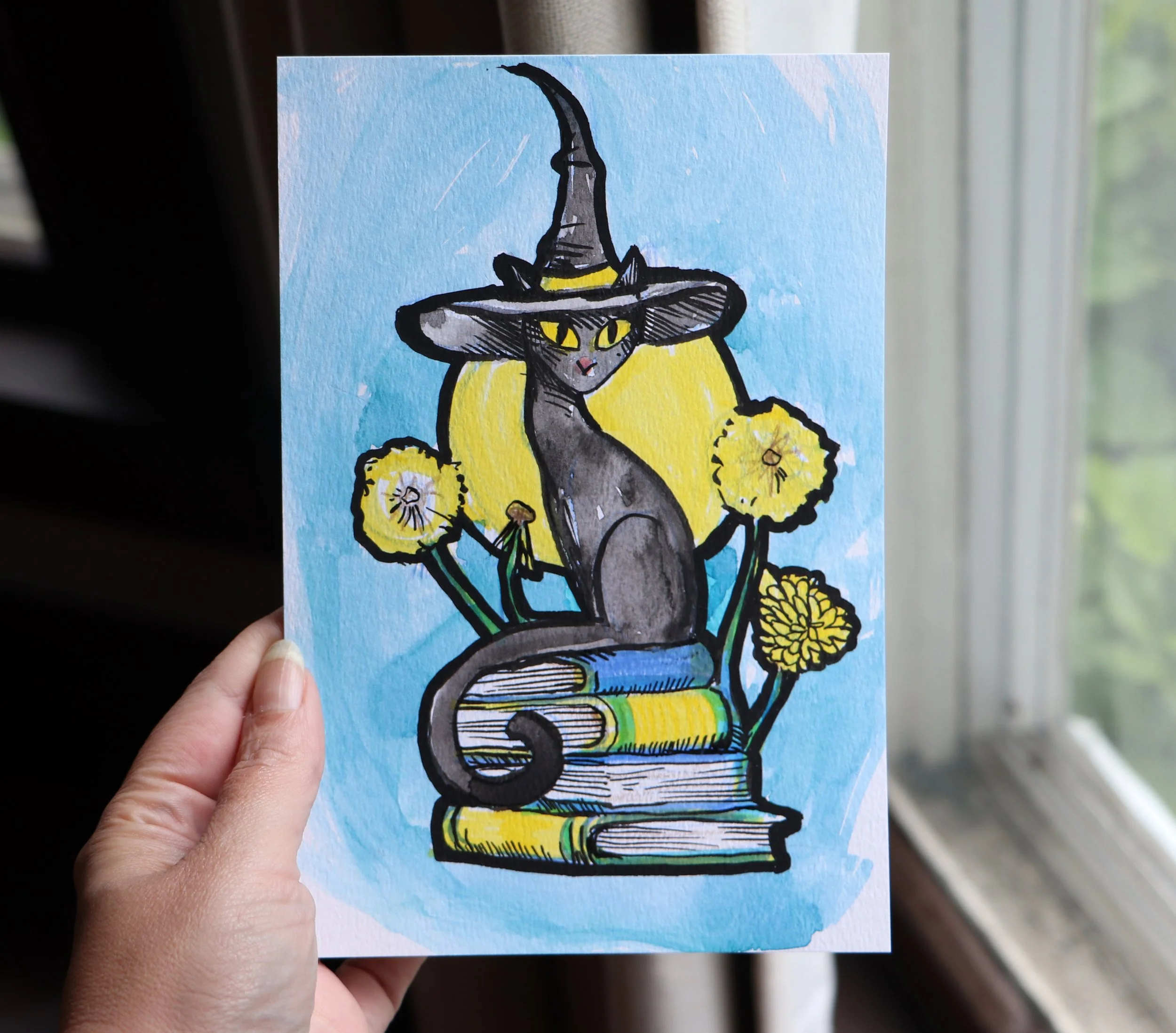 Book Black Cat Witch