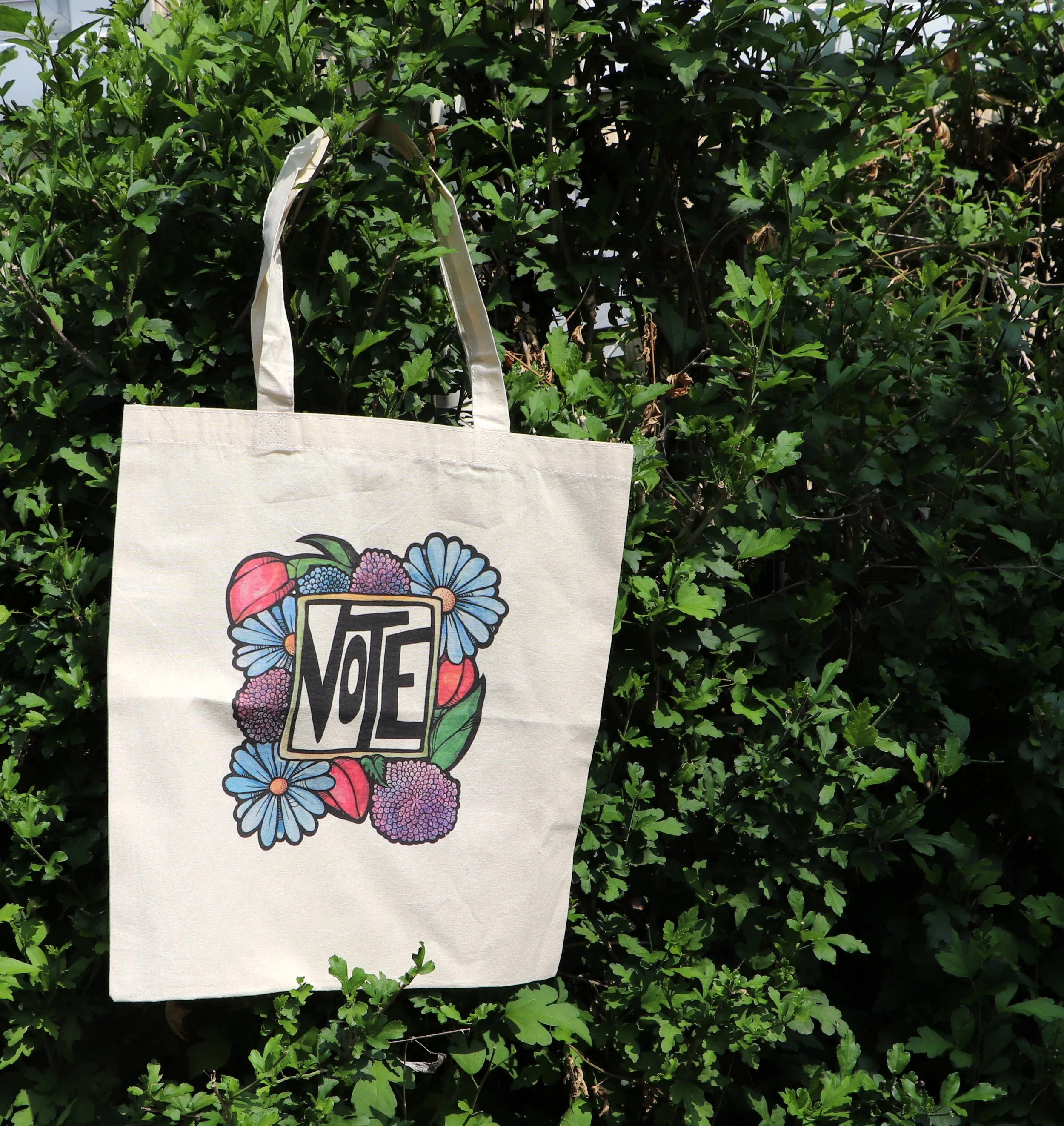 vote tote bag