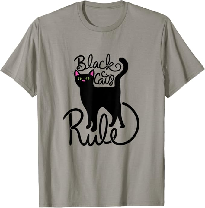 Black Cats Rule shirt 