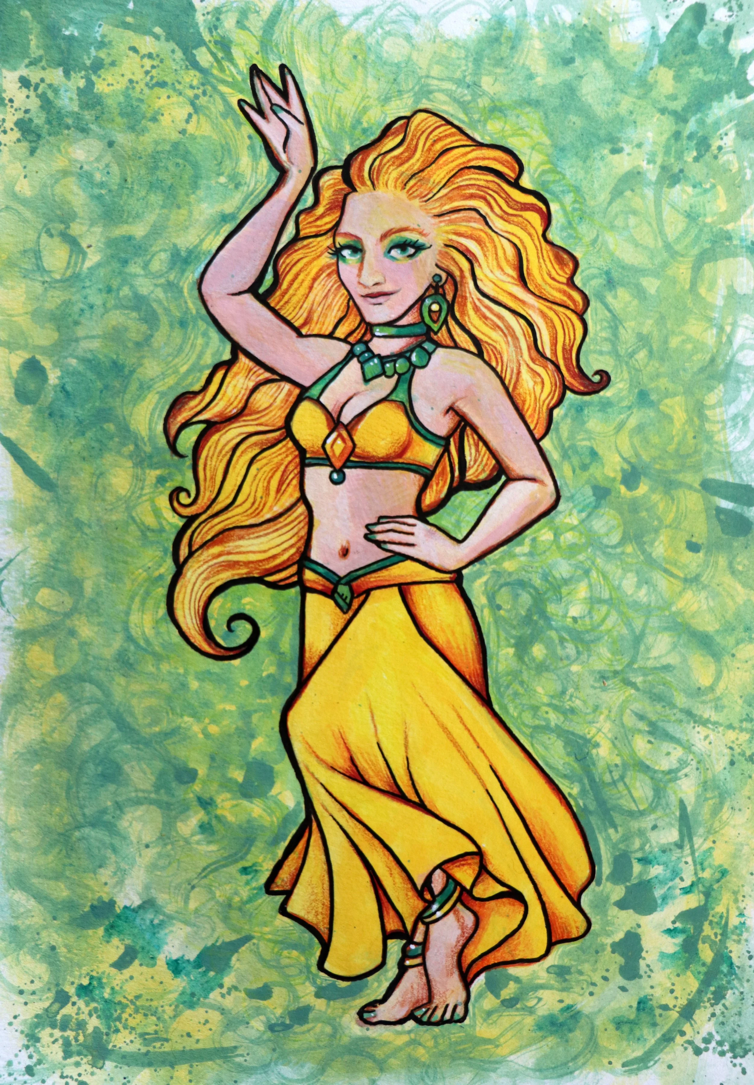 Golden Belly Dancer
