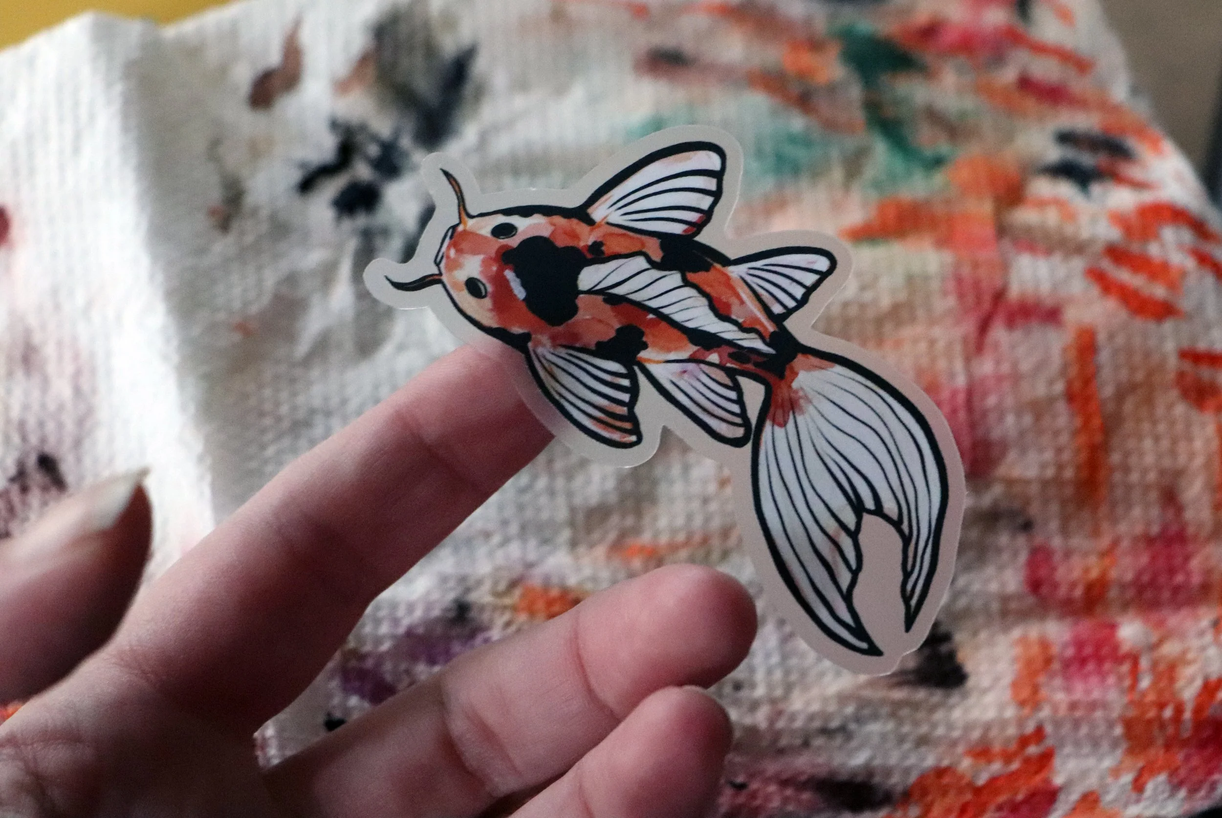 Koi Sticker