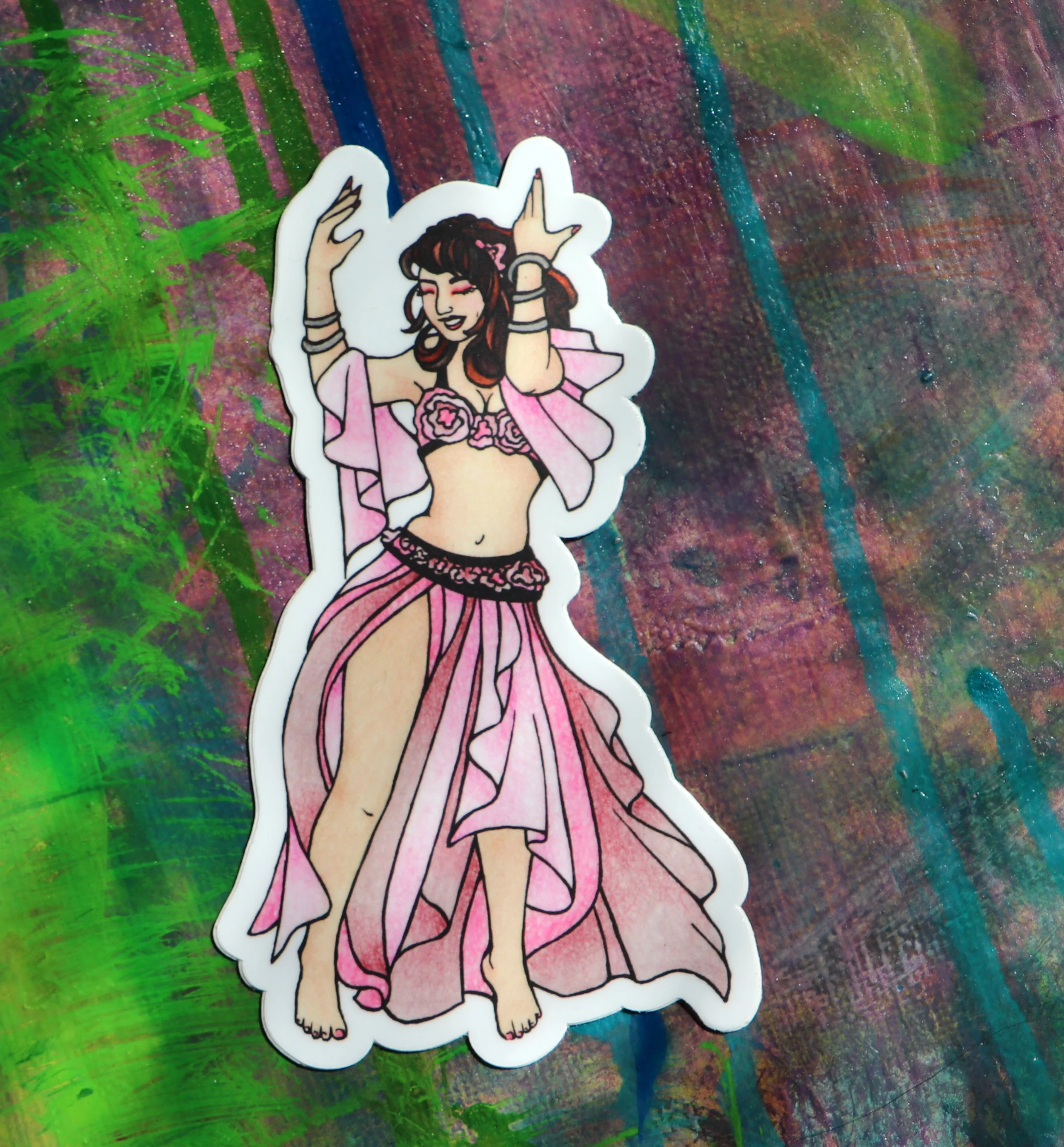 Pink Belly Dancer