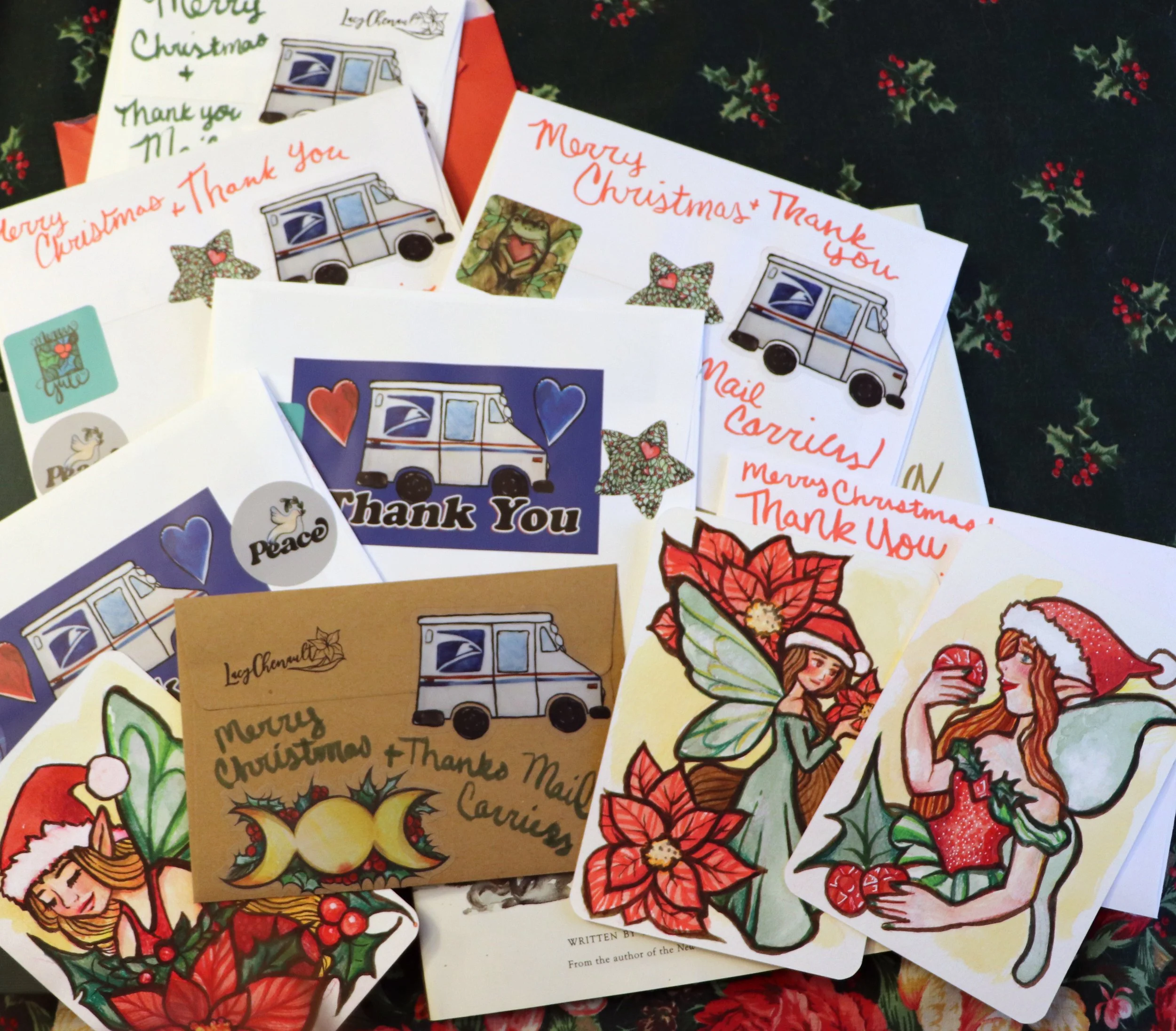 Christmas is a time to show gratitude to those who make our lives easier and one thoughtful way to do this is by giving thank you cards and stickers to USPS mail carriers these hardworking individuals deliver our letters and packages throughout the y