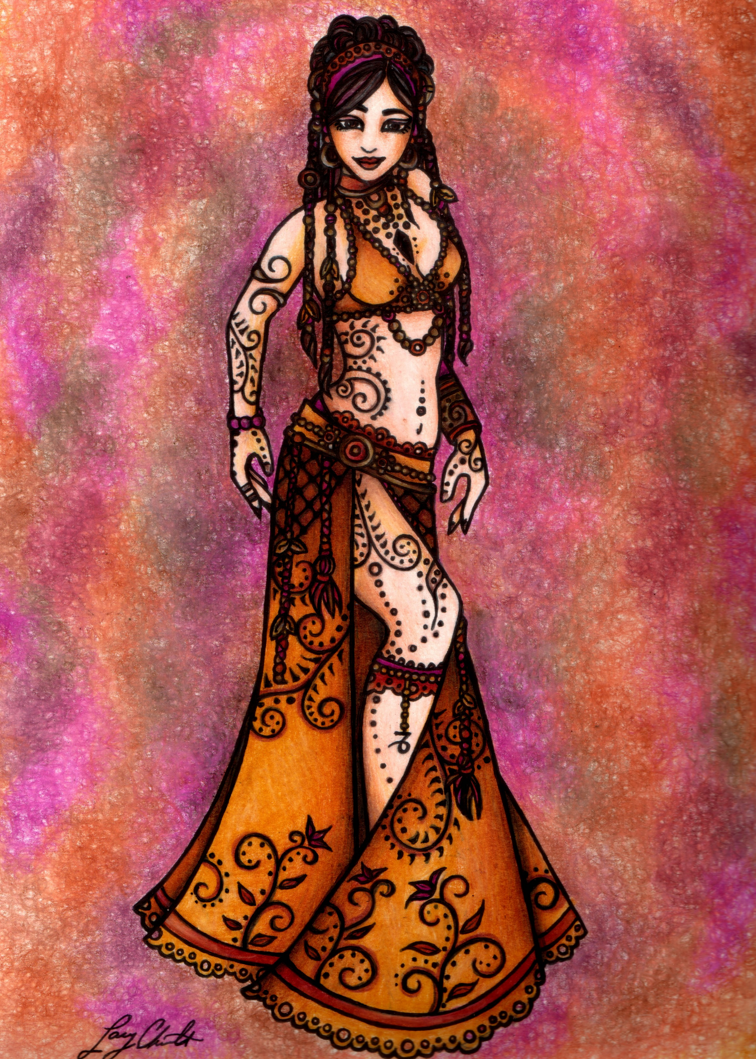 Capricorn Belly Dancer