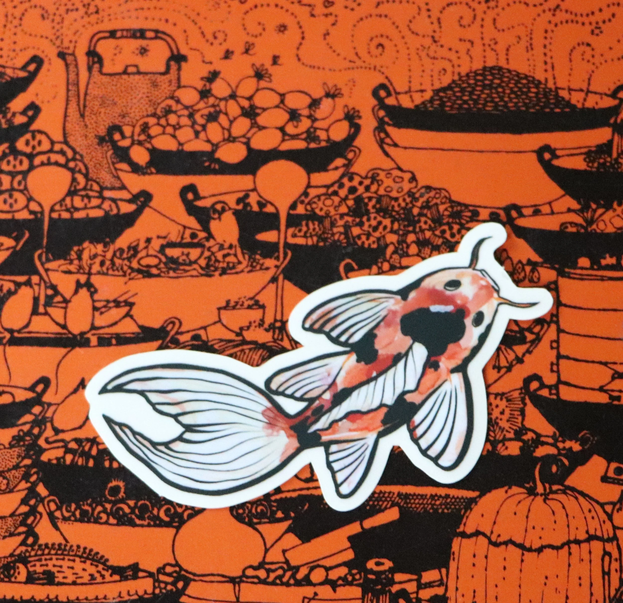 Koi Sticker