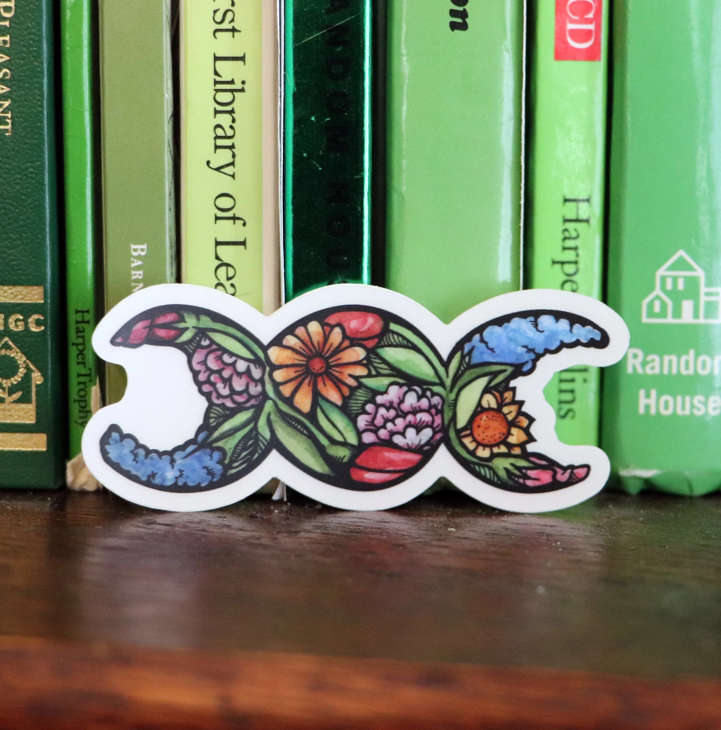 Triple Moon Goddess Art