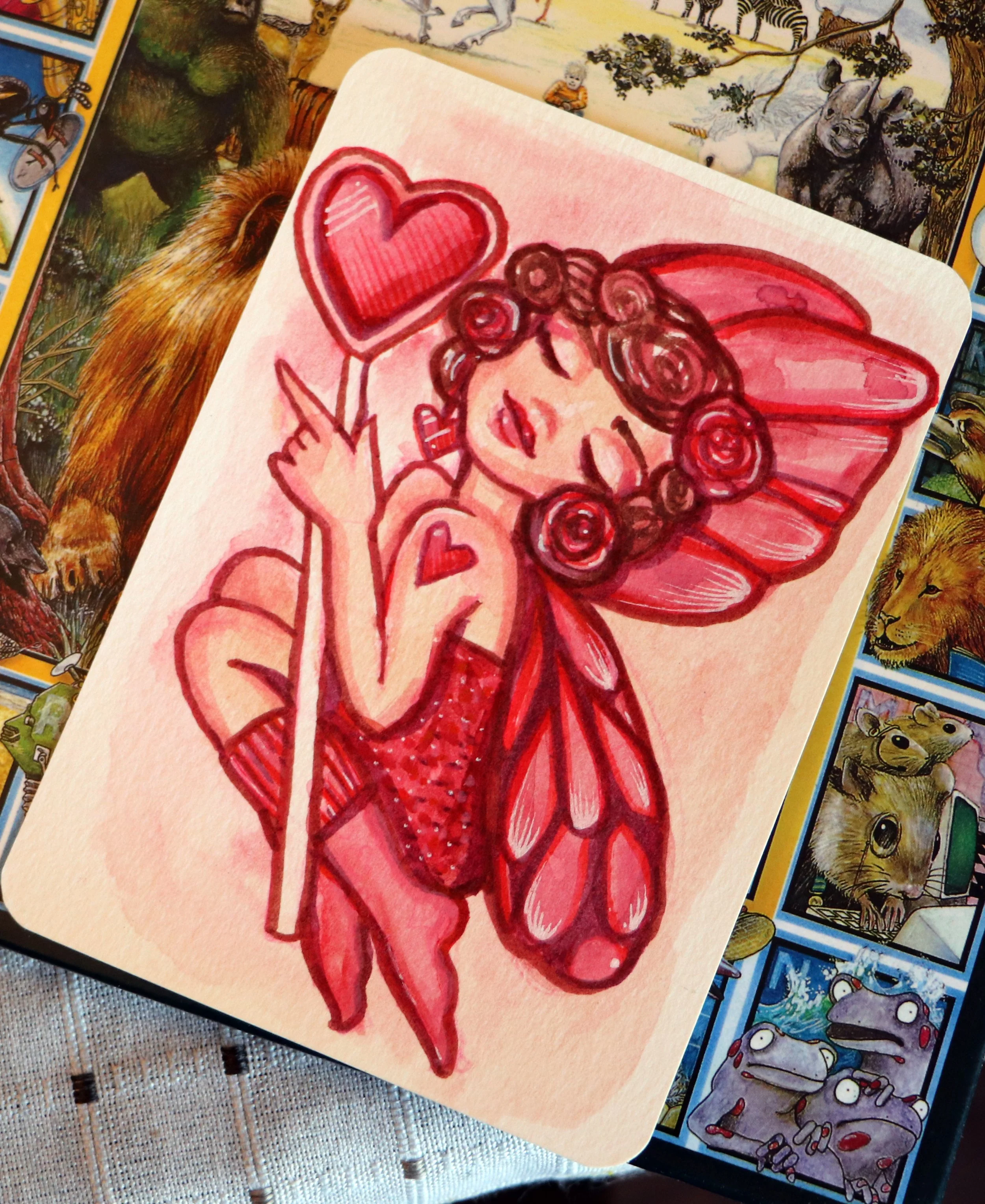 The Valentine's Day Fairy represents the magic of love, making her the perfect symbol for Valentine's Day. Embrace her charm by creating romantic settings with fairy lights, roses, and handwritten notes. Transform ordinary celebrations into extraordi