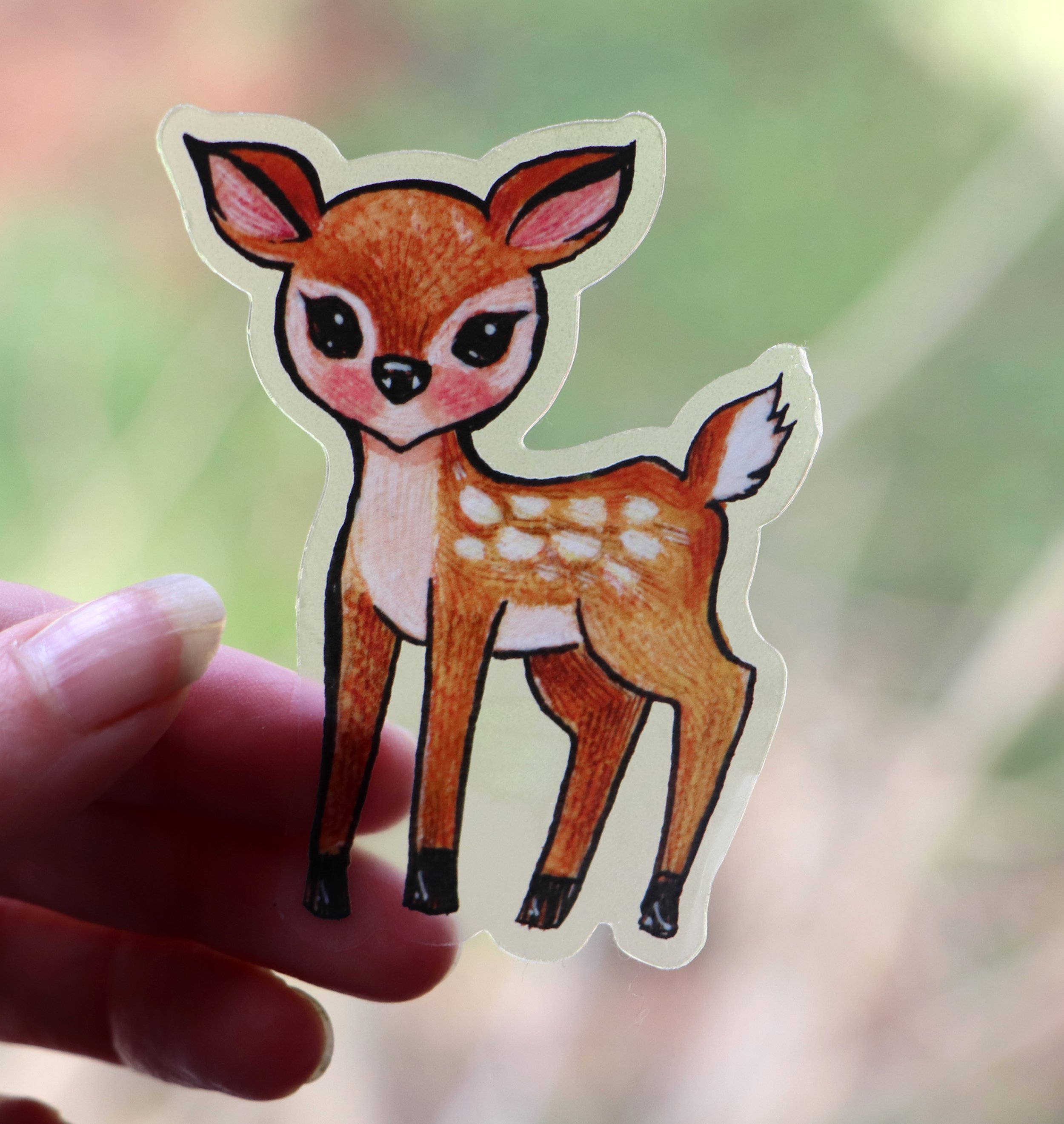 Fawn Sticker