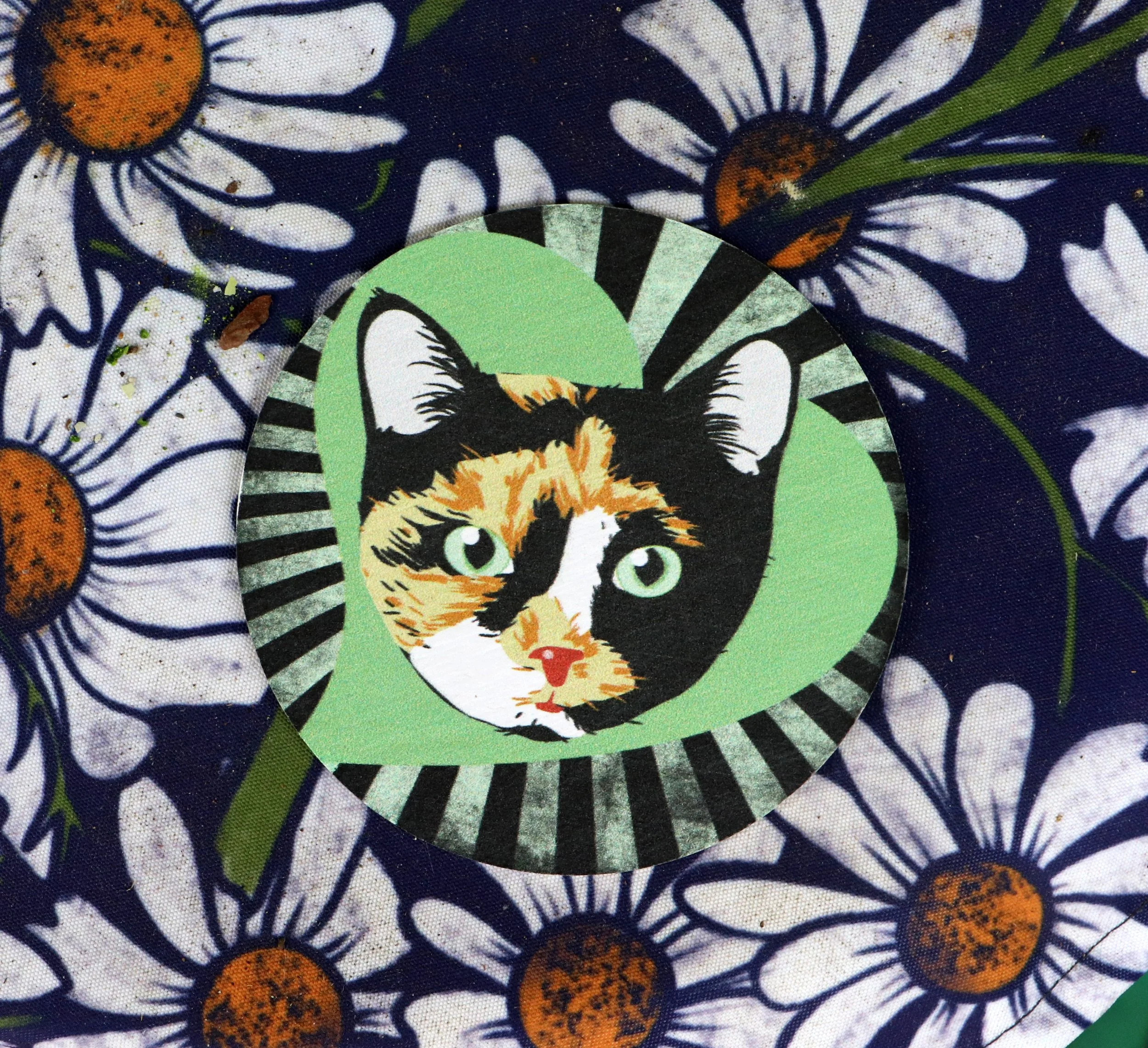 Calico Cat Coaster