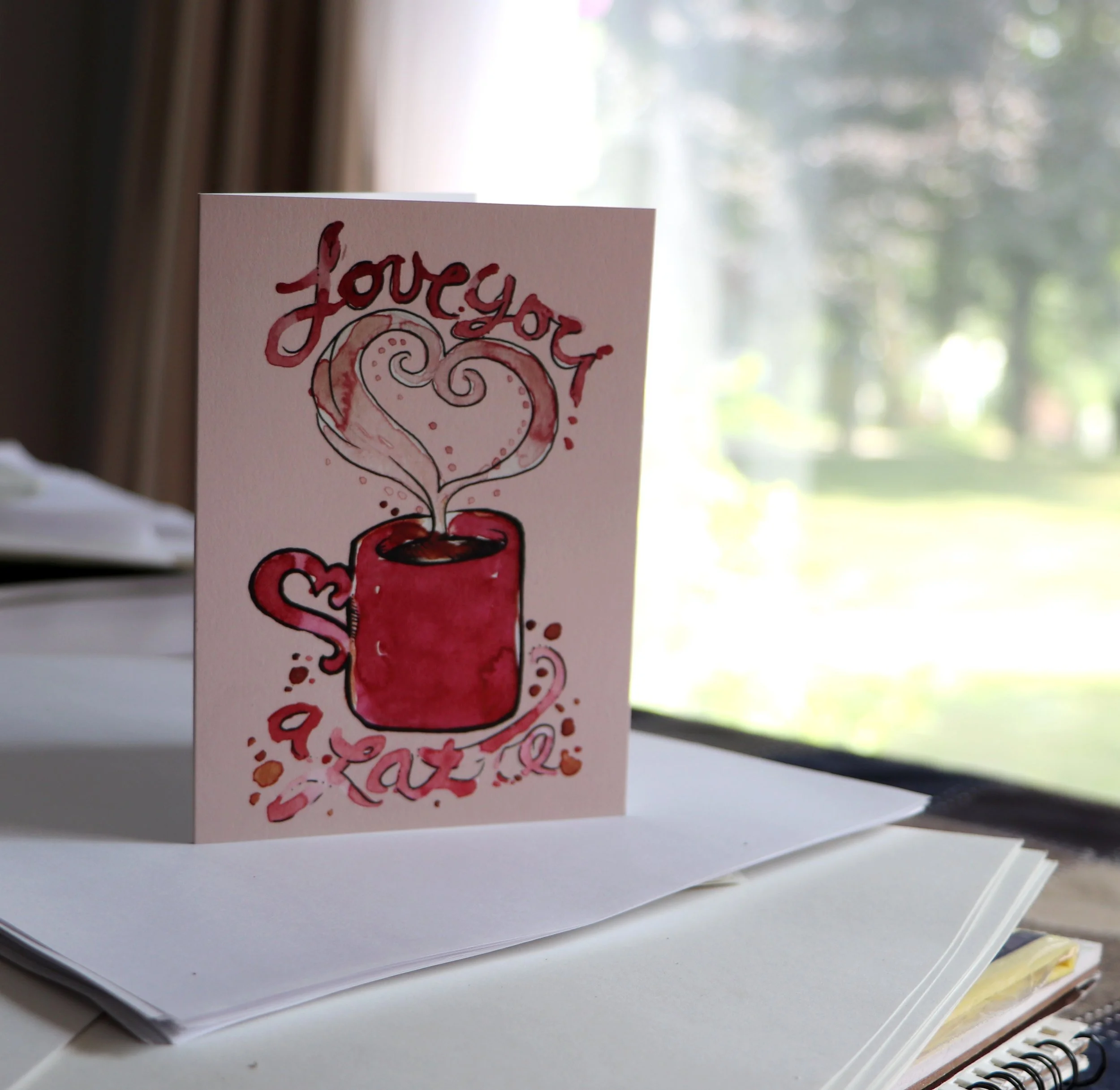 I love you a LATTE cards Candles flicker, warm and bright,
Guiding hearts on this special night.
With every glance, a promise true,
A world of magic made by you.
Forever in love's golden light.