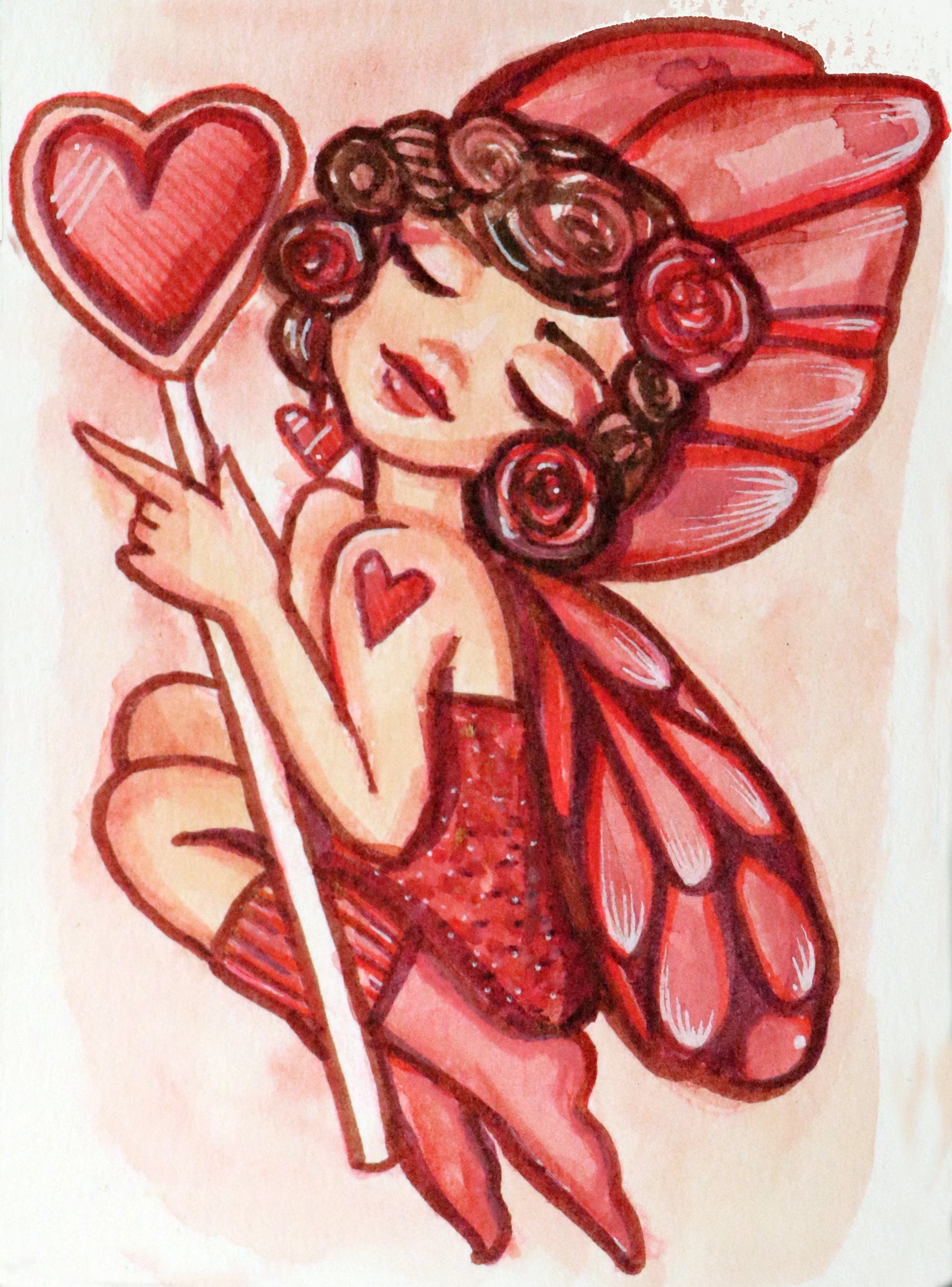 valentines day is a celebration of love where hearts are full of joy and emotions bloom like flowers on a sunny morning the valentine fairy dances around spreading kindness and magic filling the air with whispers of affection hearts beat faster as lo