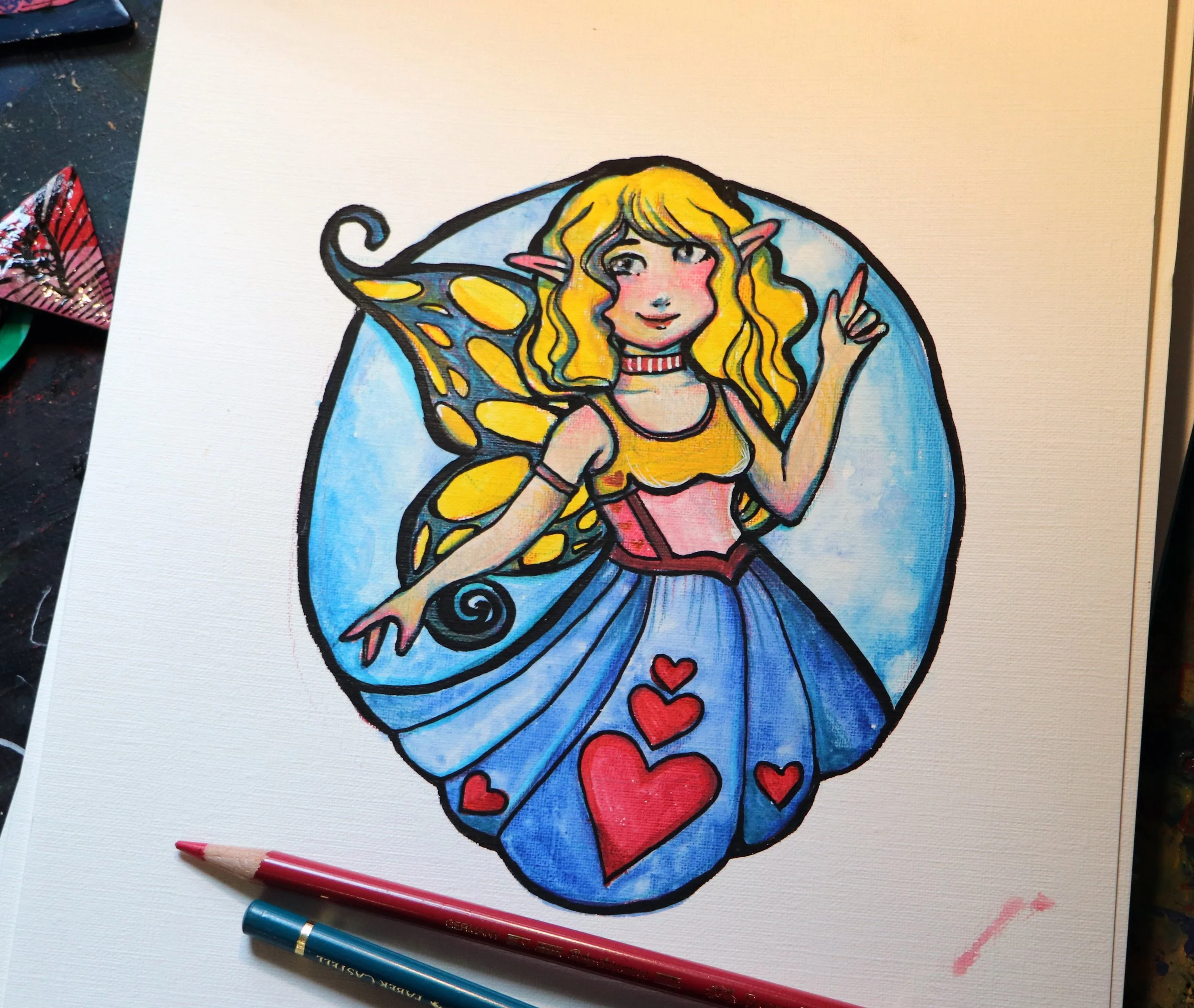 Valentine Fairy In the world of Lacy Chenault fairies take flight amidst vivid landscapes painted with imagination her fantasy illustrations are a testament to her artistry each piece glowing with life and color her fairies seem to step off the page 