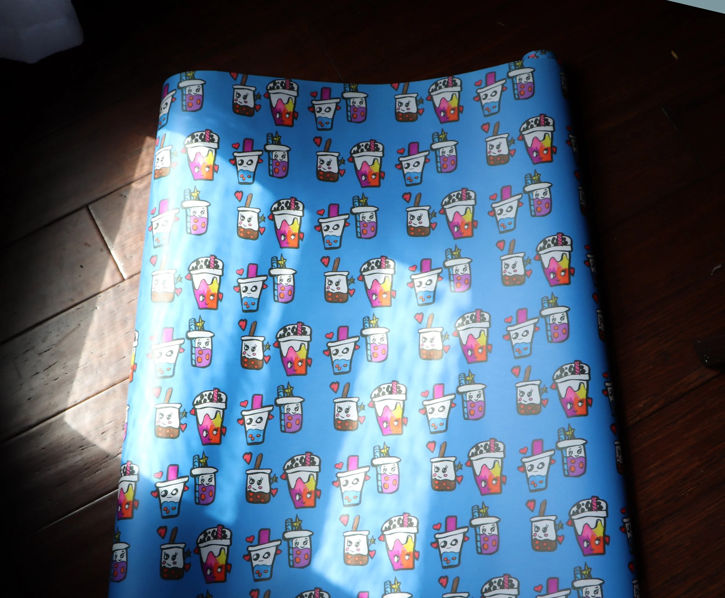 Boba Wrapping Paper