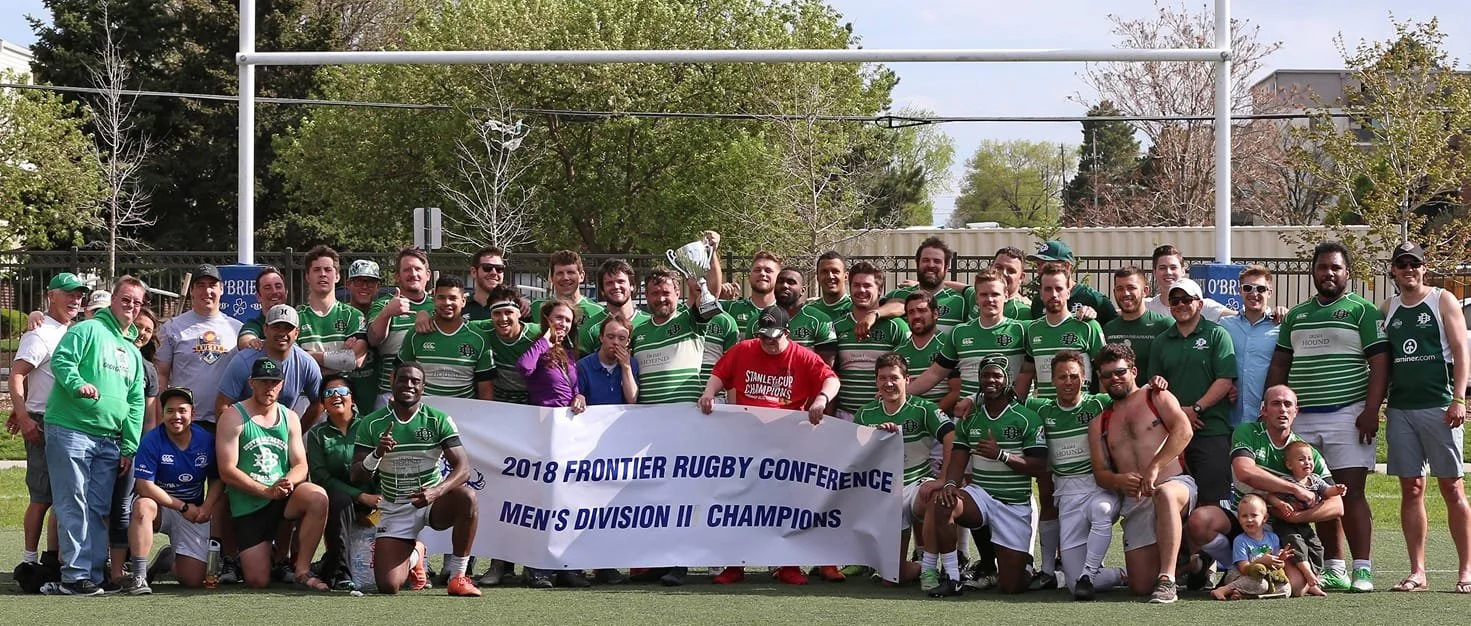 DENVER BARBARIANS - 2018 FRONTIER CONFERENCE CHAMPIONS