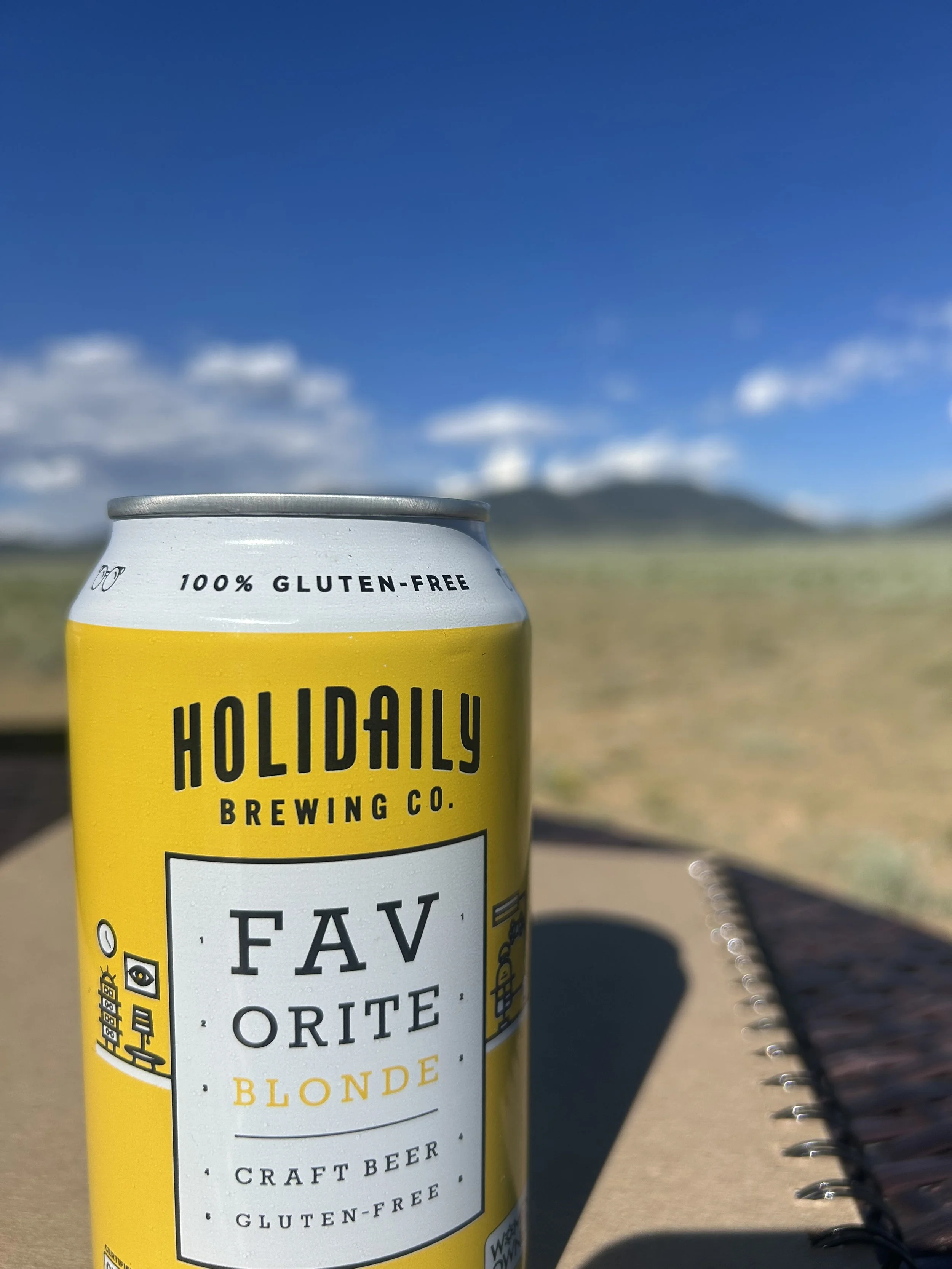 Favorite Blonde beer in the mountains